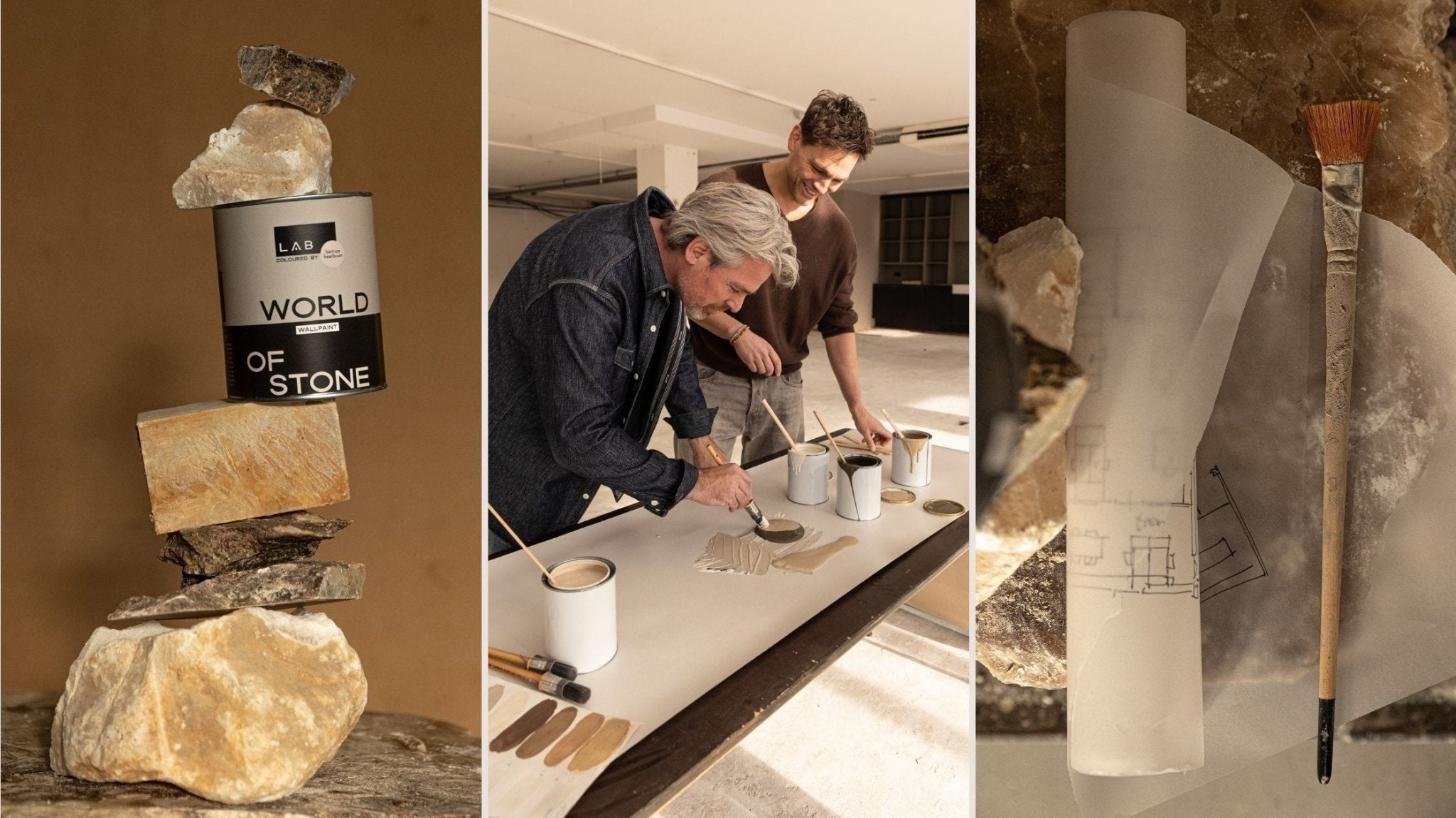 LAB X BERTRAM BEERBAUM: ONTDEK WORLD OF STONE IN 24 VERFIJNDE KLEURENPALETTEN - LAB COLOUR THE WORLD