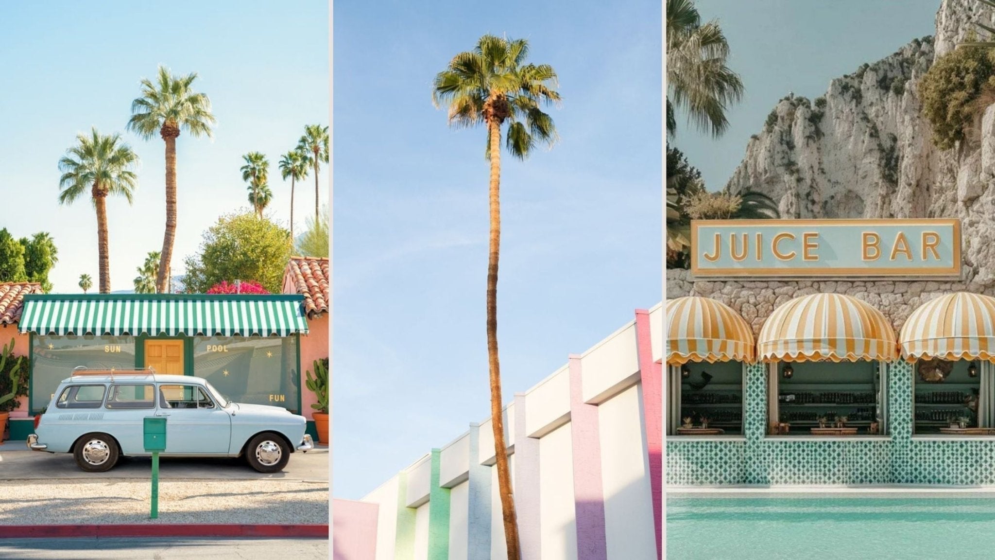 PALM SPRINGS FOREVER: WELKOM IN PASTEL PARADISE - LAB COLOUR THE WORLD