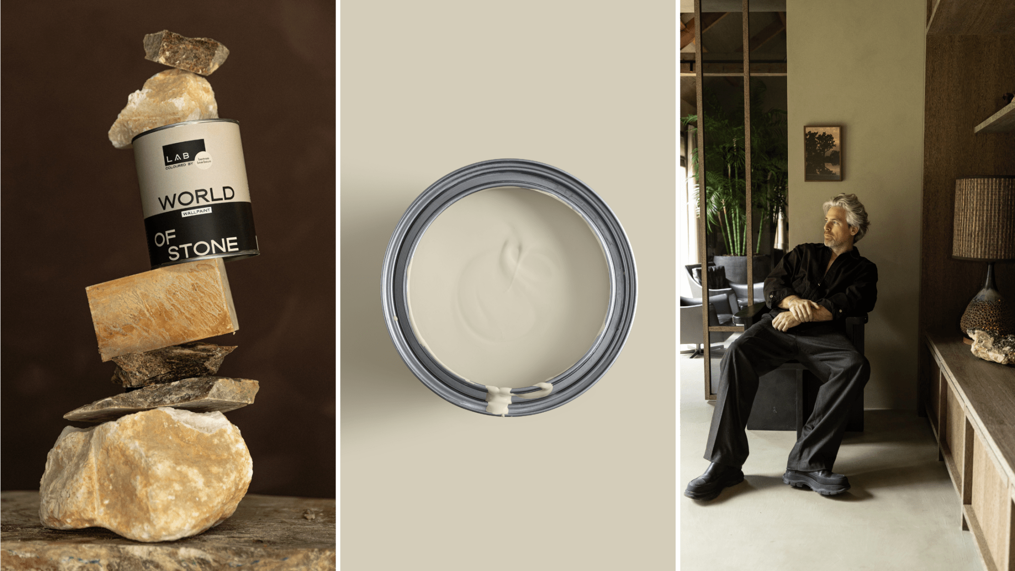 WORLD OF STONE: DE EXCLUSIEVE VERFCOLLECTIE VAN LAB X BETRAM BEERBAUM - LAB COLOUR THE WORLD