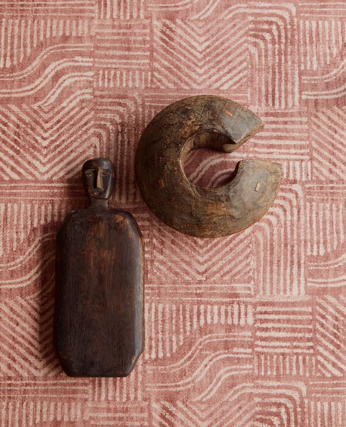 EIJFFINGER Terra 391531 - Afbeelding 2 - Rood, Rood, Etnisch, Basic, Stoer, Industrieel, Fantasie