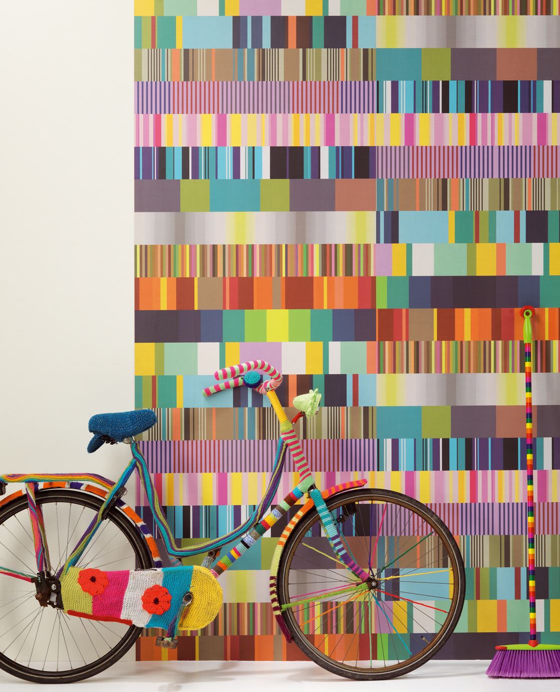 Eijffinger WALLPOWER FAVOURITES behang 309079 Naturel, Goud, Wit, Zwart / Grijs, Blauw, Oranje, Groen, Rood - afbeelding 2