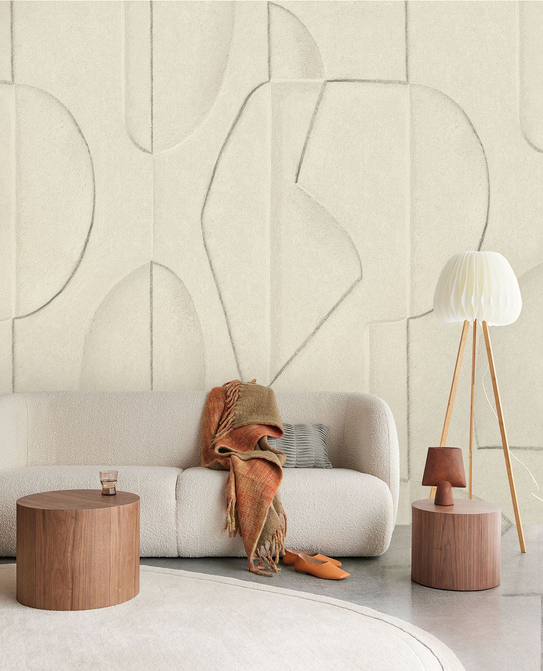 EIJFFINGER Artifact 312480 - Afbeelding 2 - Naturel, Retro, Vintage, Basic, Stoer, Industrieel, Geometrisch Beton