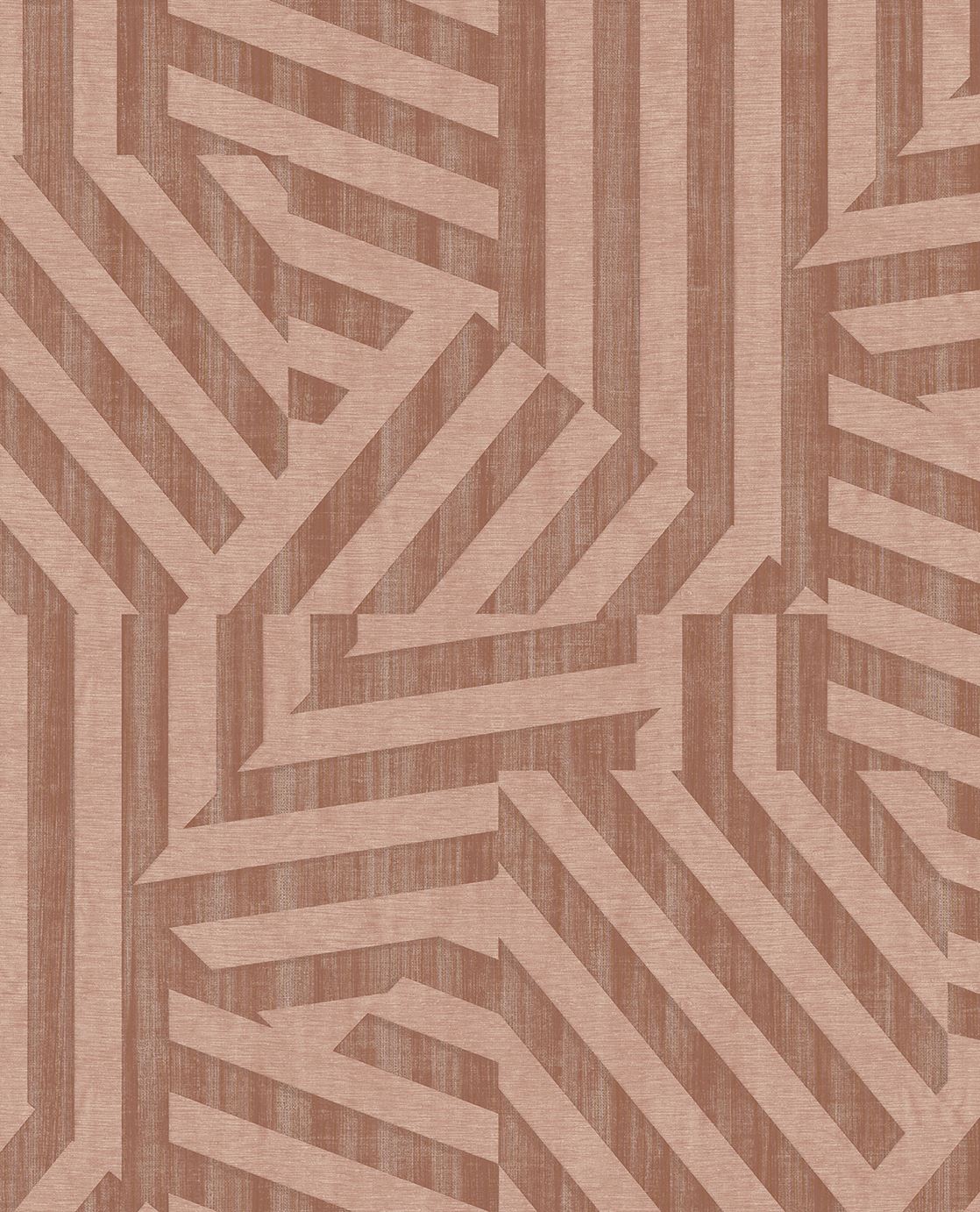 Eijffinger REVIVE behang 333633 Rood, Naturel, Goud, Oranje - afbeelding 3