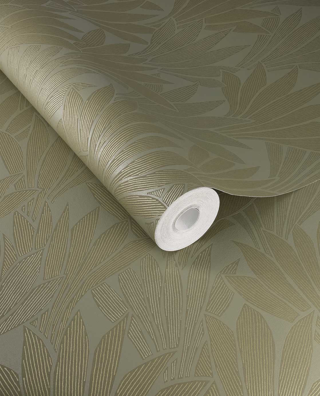 Eijffinger GILDED behang 340151 Groen, Goud, Naturel, Wit, Zwart / Grijs, Geel - afbeelding 3