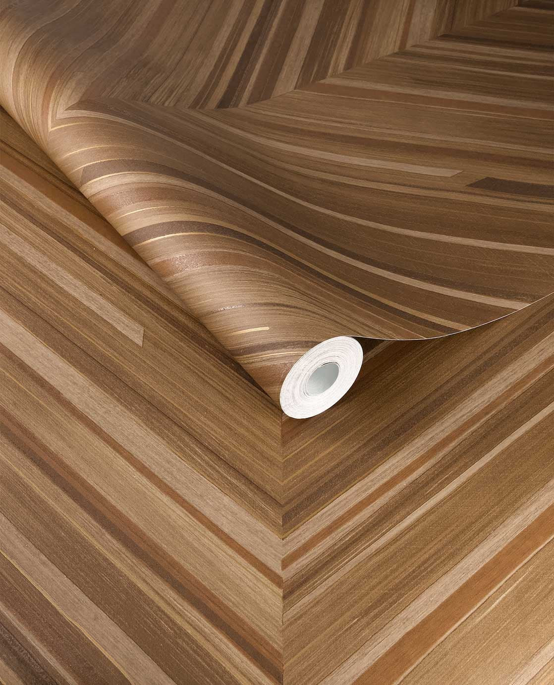 Eijffinger GILDED behang 340162 Naturel, Metallic, Rood, Goud, Zwart / Grijs, Wit, Oranje - afbeelding 4