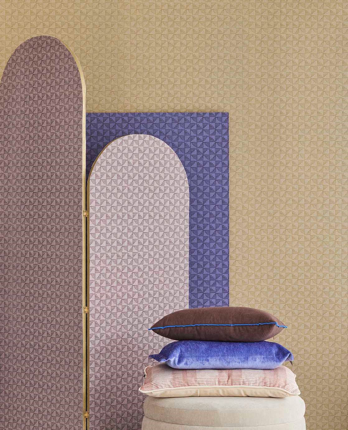 Eijffinger REVIVE behang 333652 Geel, Goud, Naturel - afbeelding 2