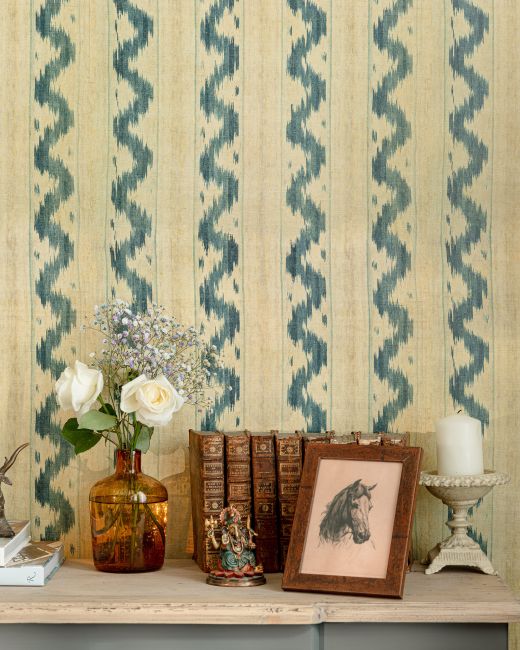 Mind The Gap Vintage Ikat Behang