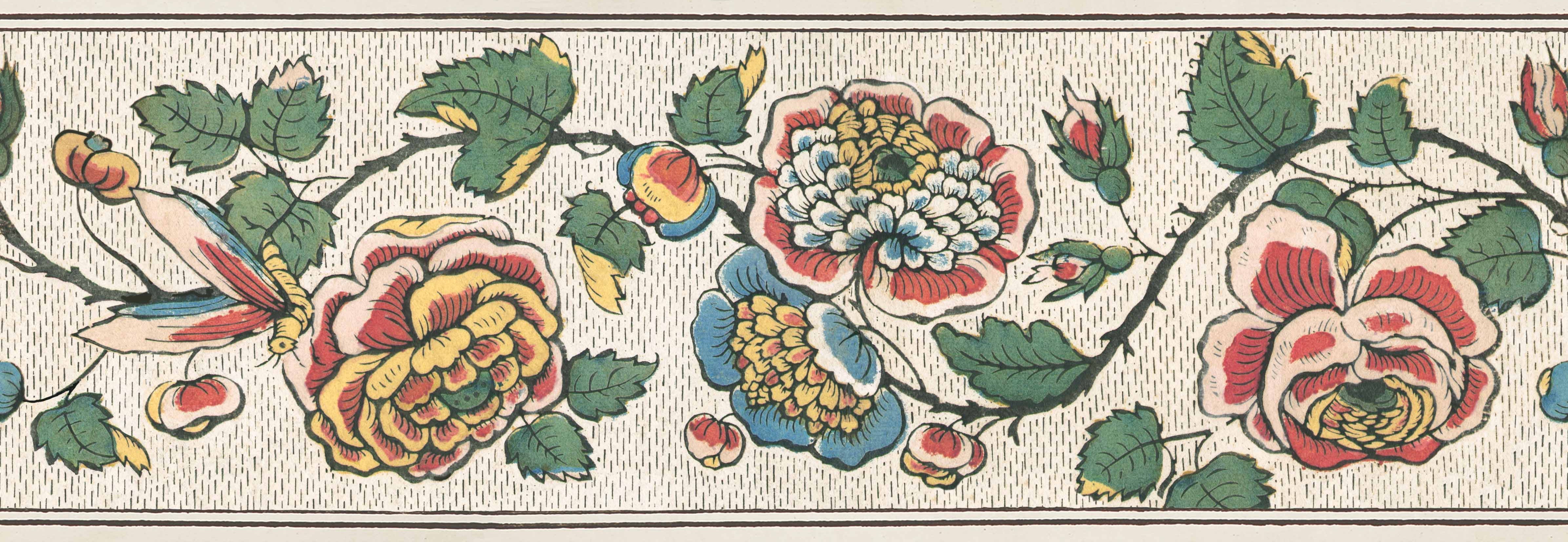 Antoinette Poisson Coccinelle fleurs Fries 109A
