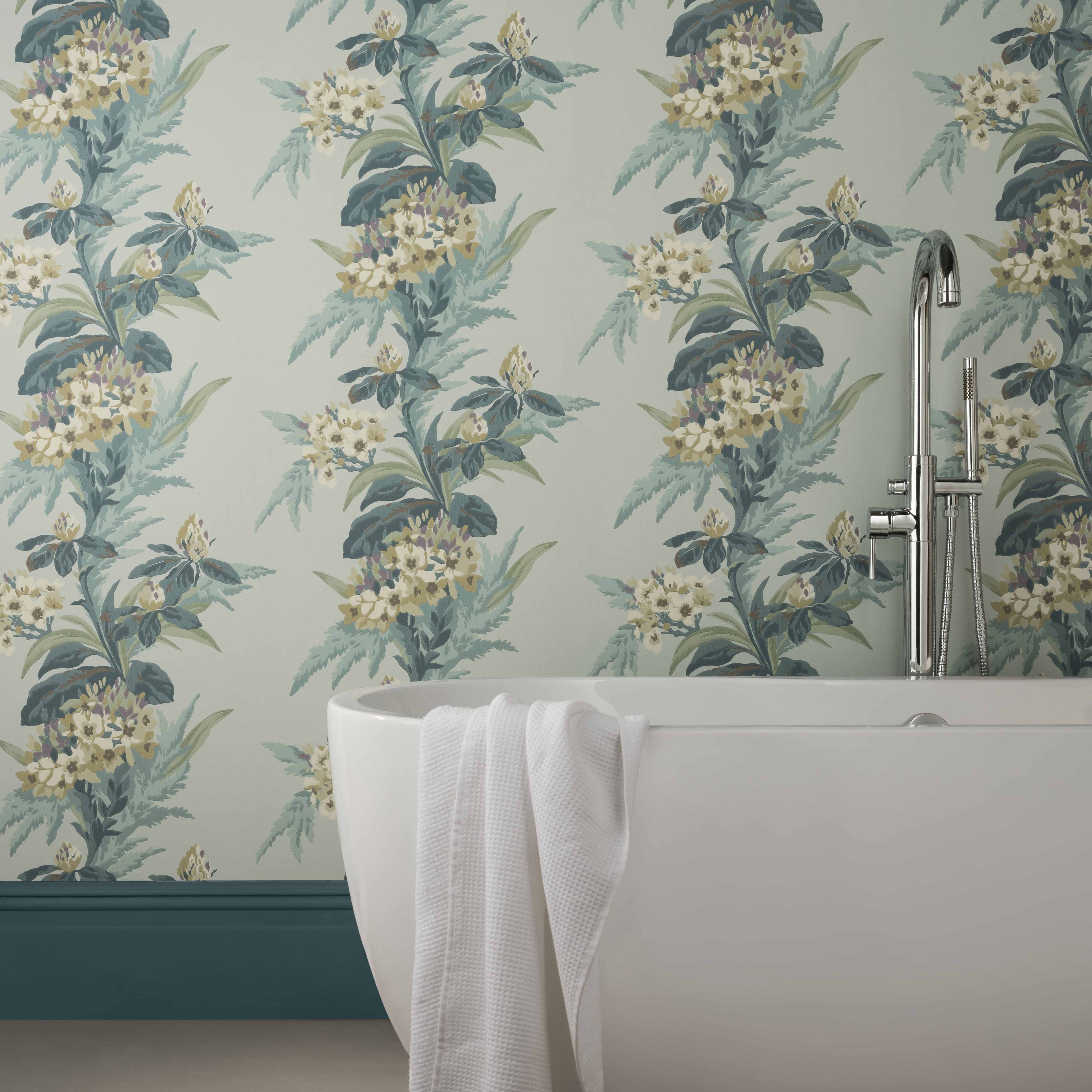 1838 Wallcoverings Aurora Behang 1804-116-03 - Seafoam Green