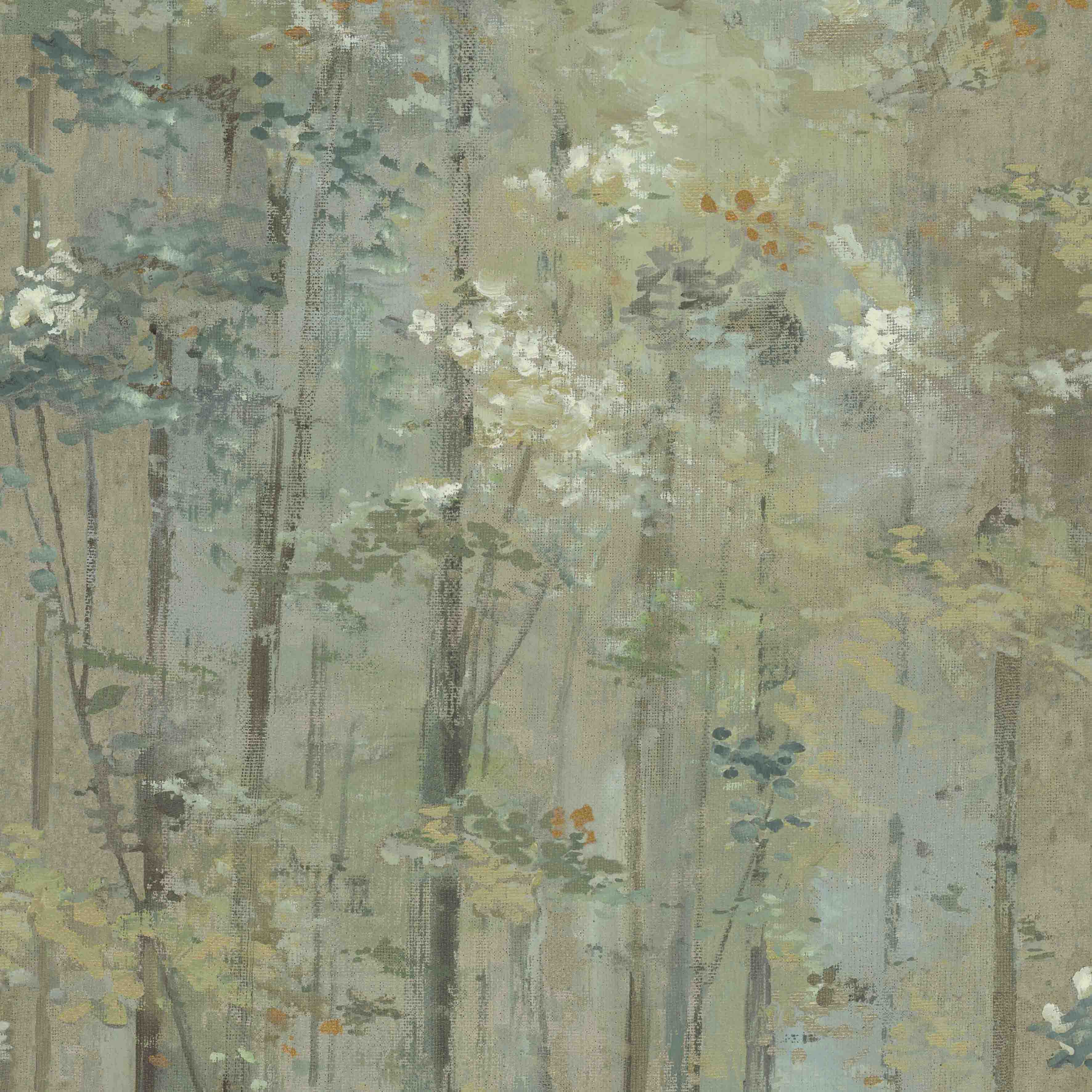 1838 Wallcoverings Glade Behang 1804-118-01 - Moss Green