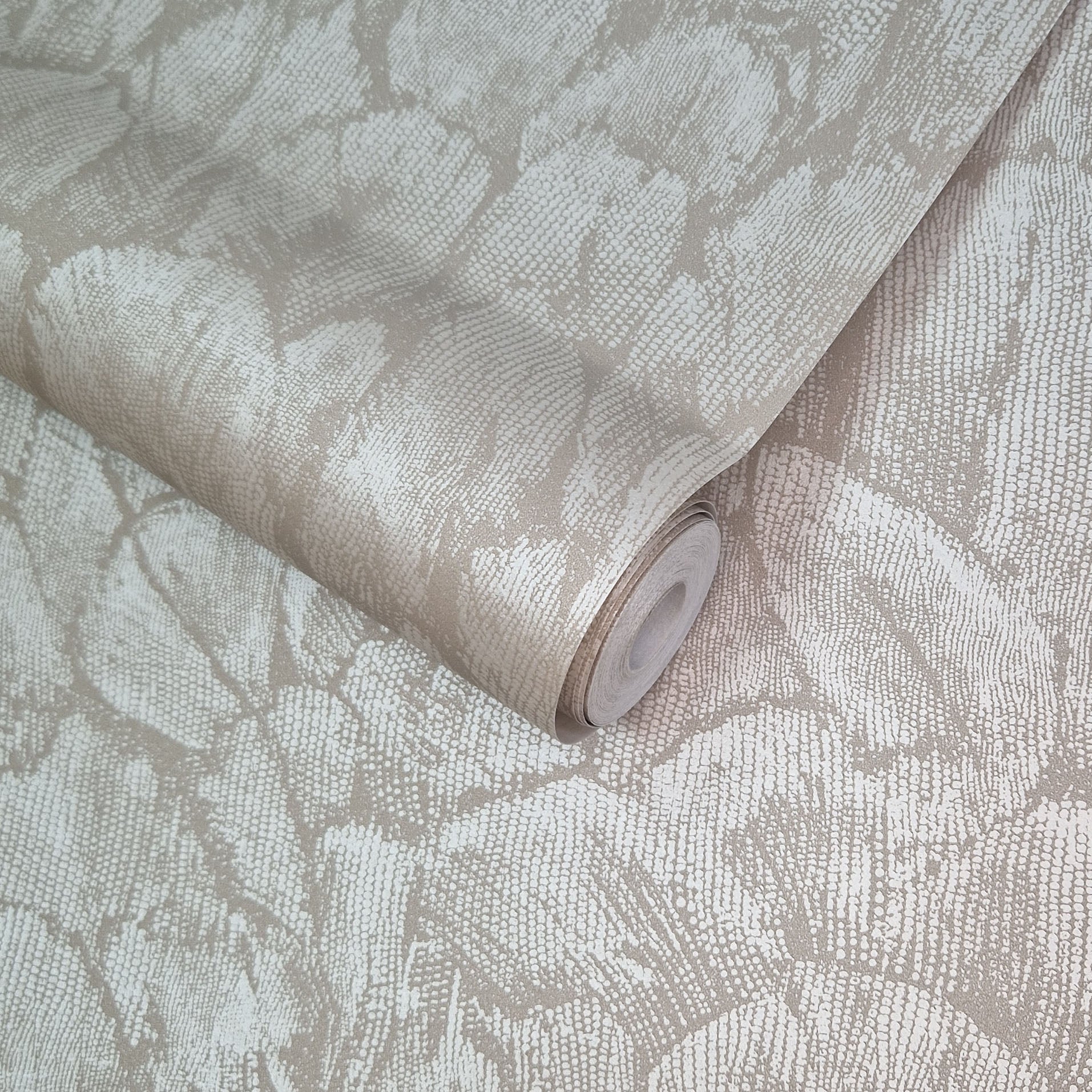 1838 Wallcoverings Tranquil Behang 1804-119-02 - Pearl Cream