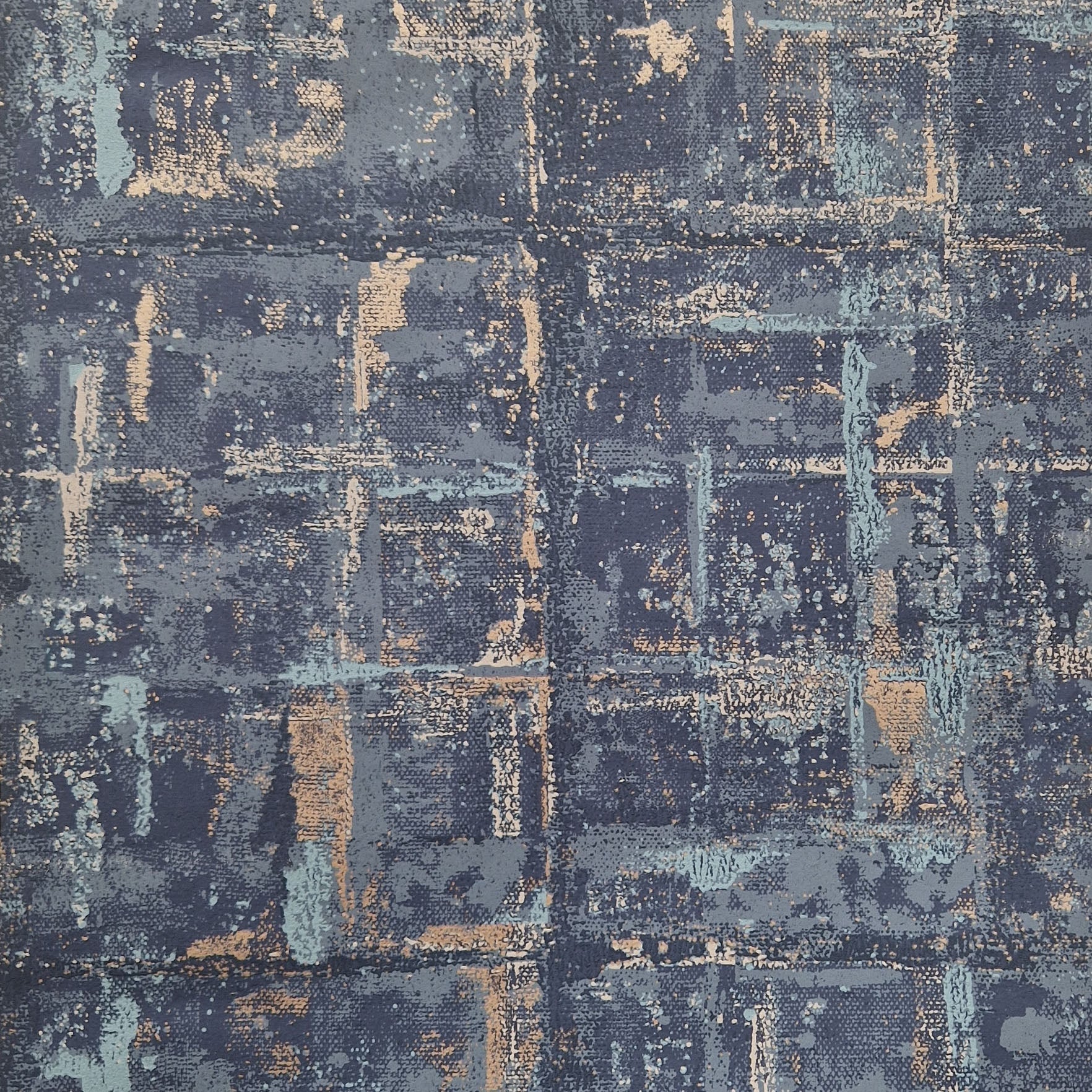 1838 Wallcoverings Patina Lagoon Behang 1804-120-05 - Blue