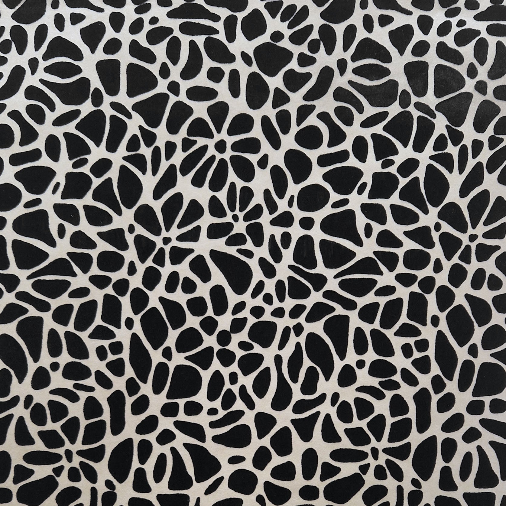 1838 Wallcoverings Pebble Behang 1804-121-01 - Jet Black