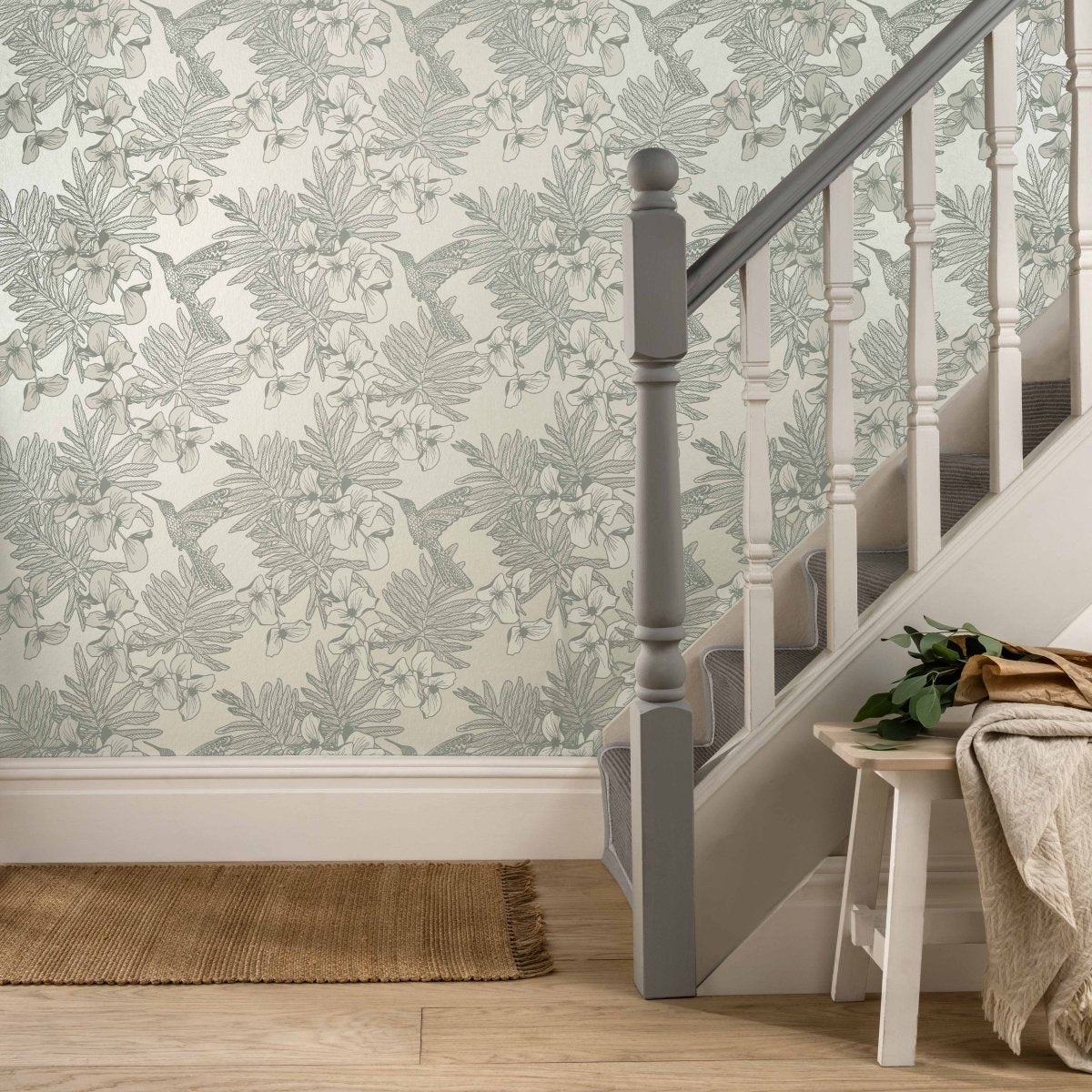 1838 Wallcoverings Aurora Hummingbird Behang 1804-117-05 - LAB COLOUR THE WORLD