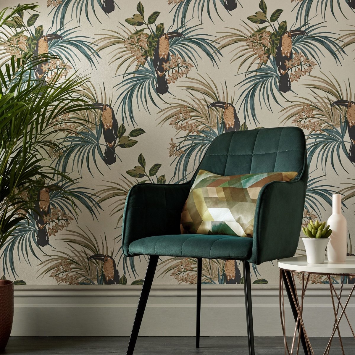 1838 Wallcoverings Elodie Le Toucan Behang 1907-135-03 - LAB COLOUR THE WORLD