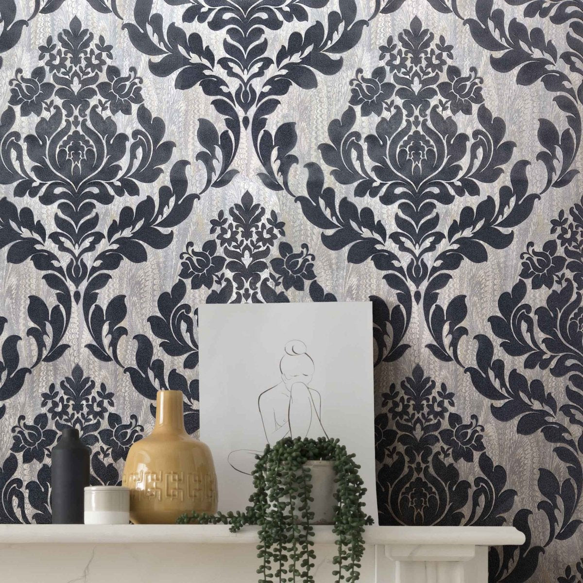 1838 Wallcoverings Faversham Behang 1602-101-04 - LAB COLOUR THE WORLD