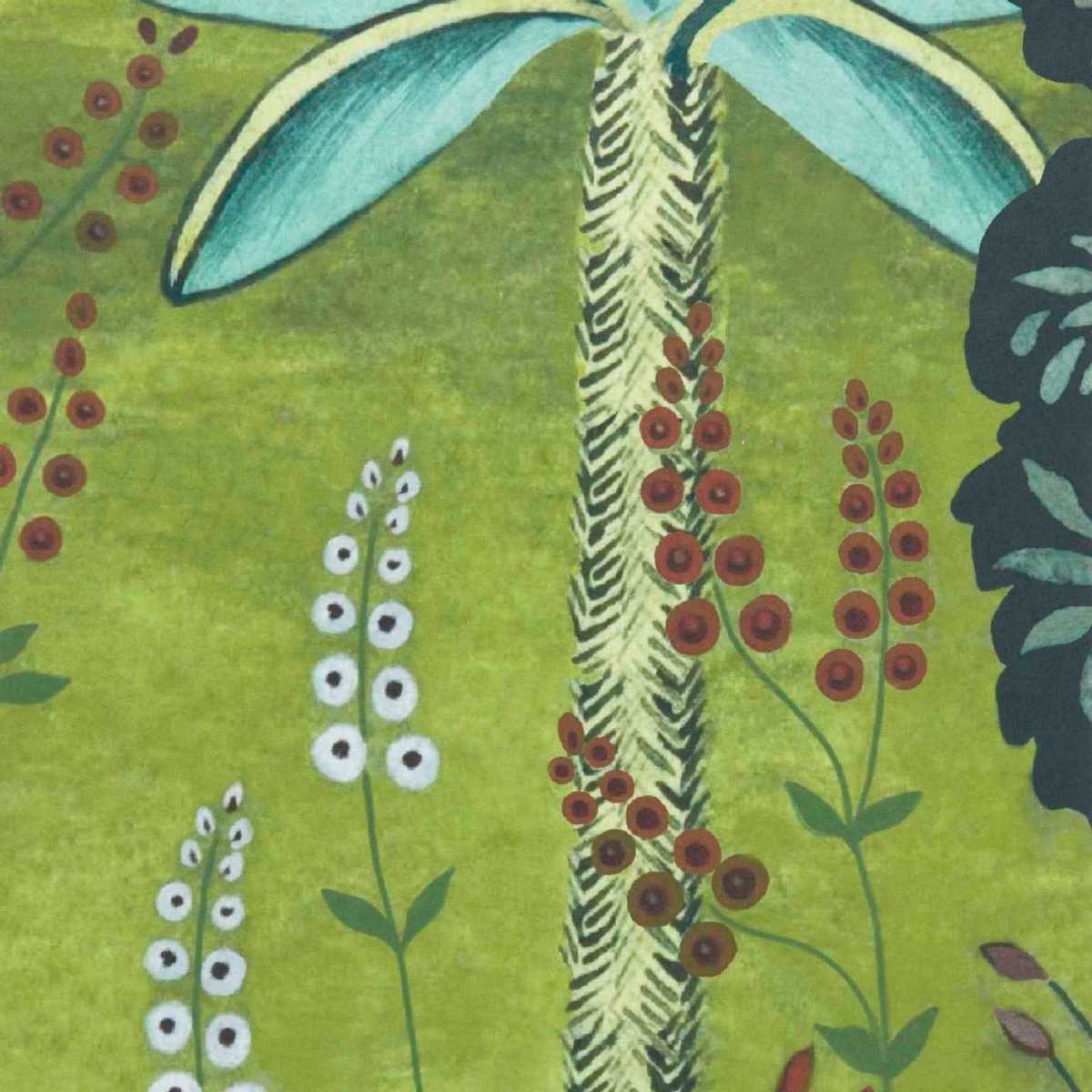 1838 Wallcoverings Garland of Ragini Behang 2412-183-01 - LAB COLOUR THE WORLD