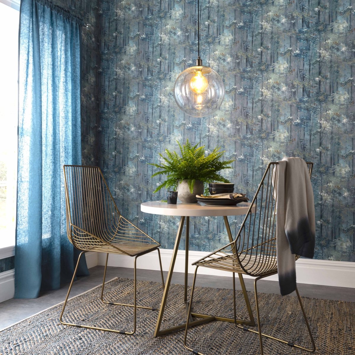 1838 Wallcoverings Glade Lagoon Behang 1804-118-03 - LAB COLOUR THE WORLD