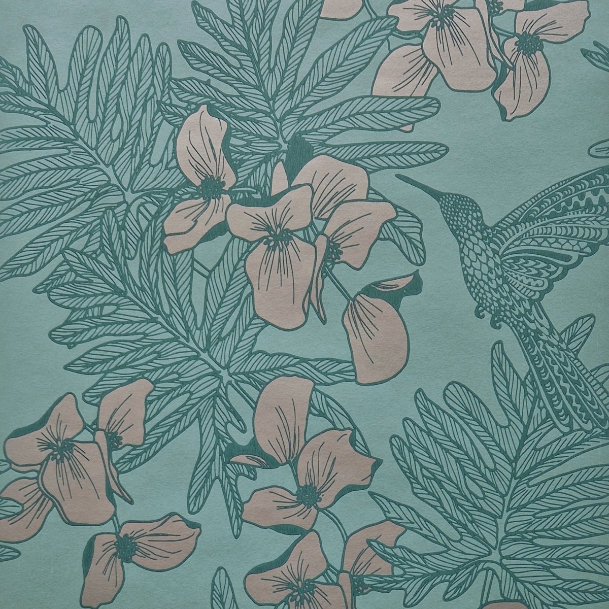 1838 Wallcoverings Hummingbird Behang 1804-117-03 - LAB COLOUR THE WORLD