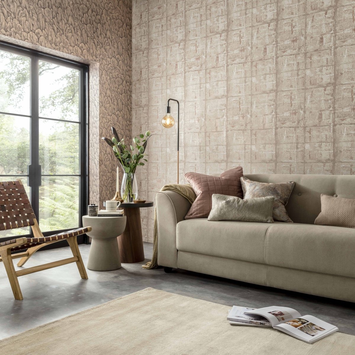 1838 Wallcoverings Tranquil Beach Behang 1804-119-06 - LAB COLOUR THE WORLD