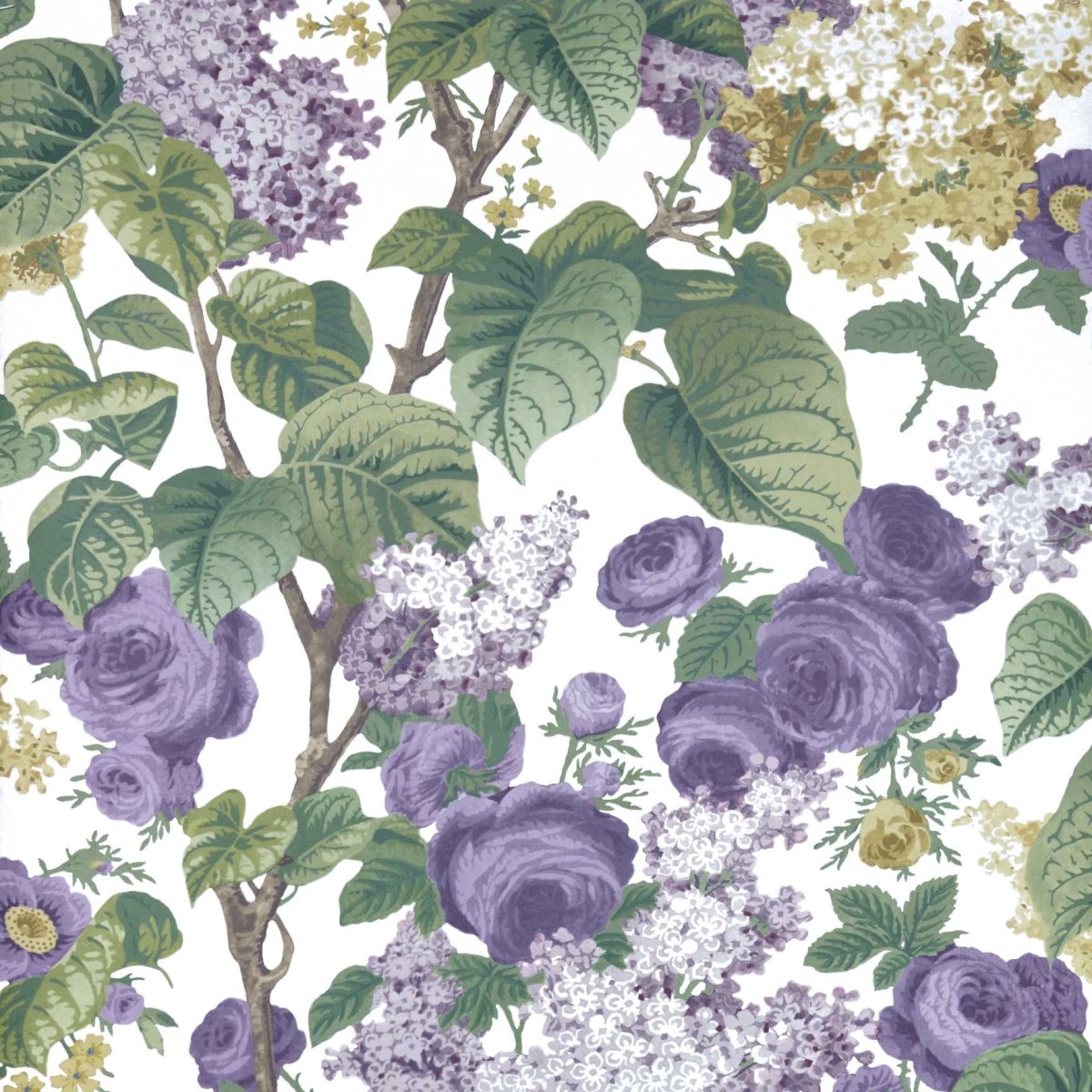 1838 Wallcoverings V&A Decorative Papers Floribunda Behang 2311-168-01 - LAB COLOUR THE WORLD
