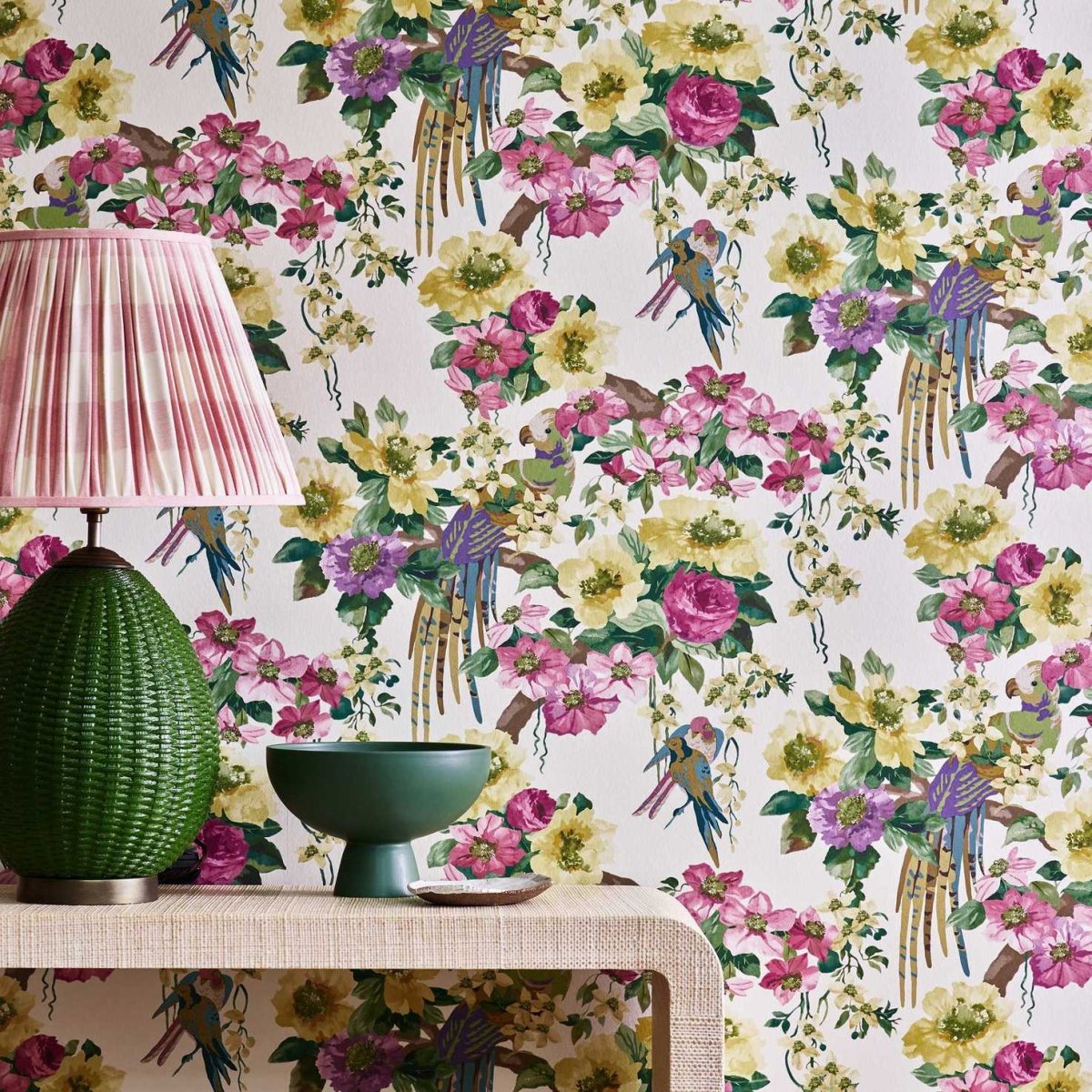 1838 Wallcoverings V&A Decorative Papers II Floral Serenade Behang 2412-181-03 - LAB COLOUR THE WORLD