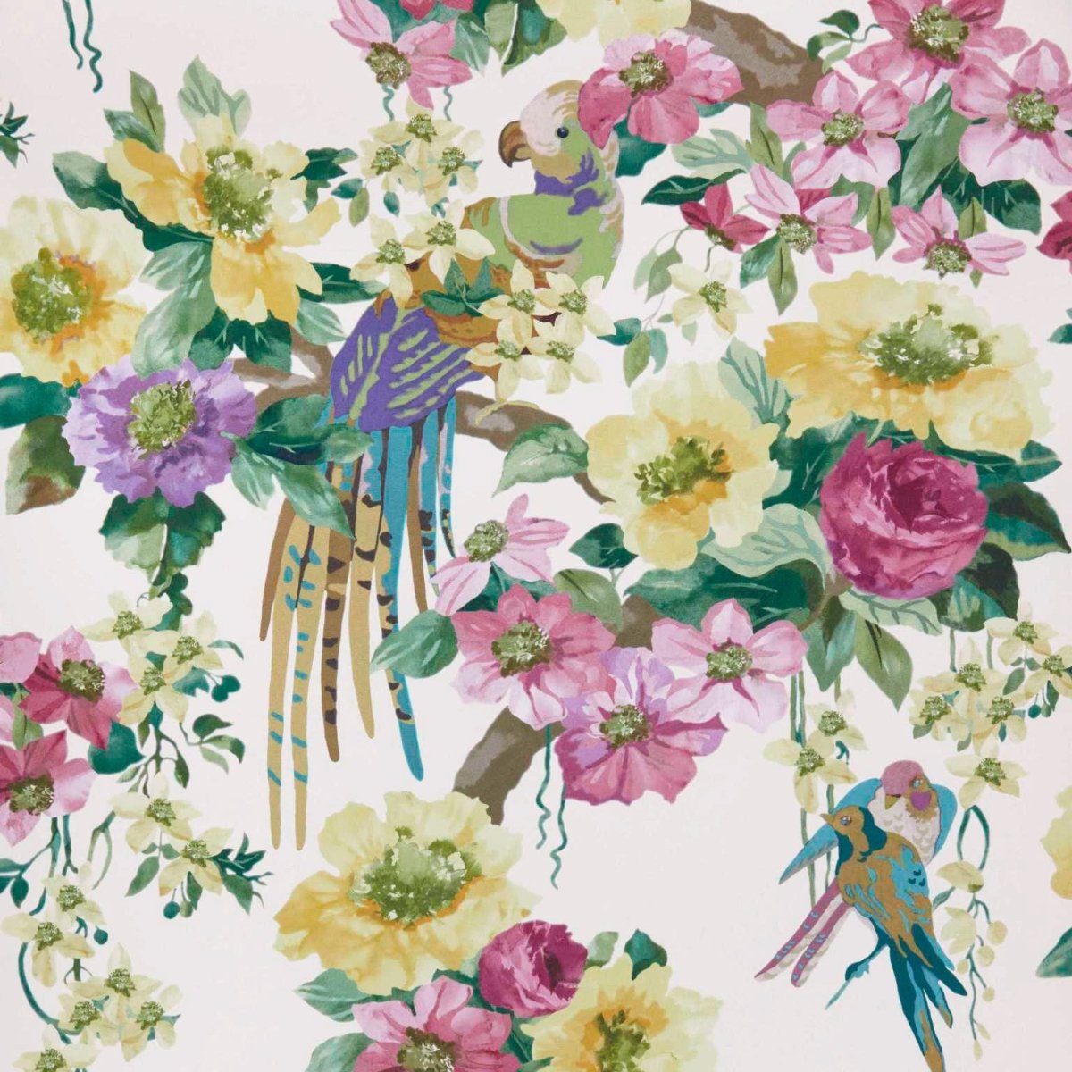 1838 Wallcoverings V&A Decorative Papers II Floral Serenade Behang 2412-181-03 - LAB COLOUR THE WORLD
