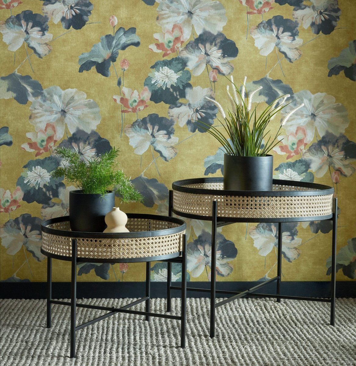 1838 Wallcoverings Willow Water Lilies Behang 2008-143-05 - LAB COLOUR THE WORLD