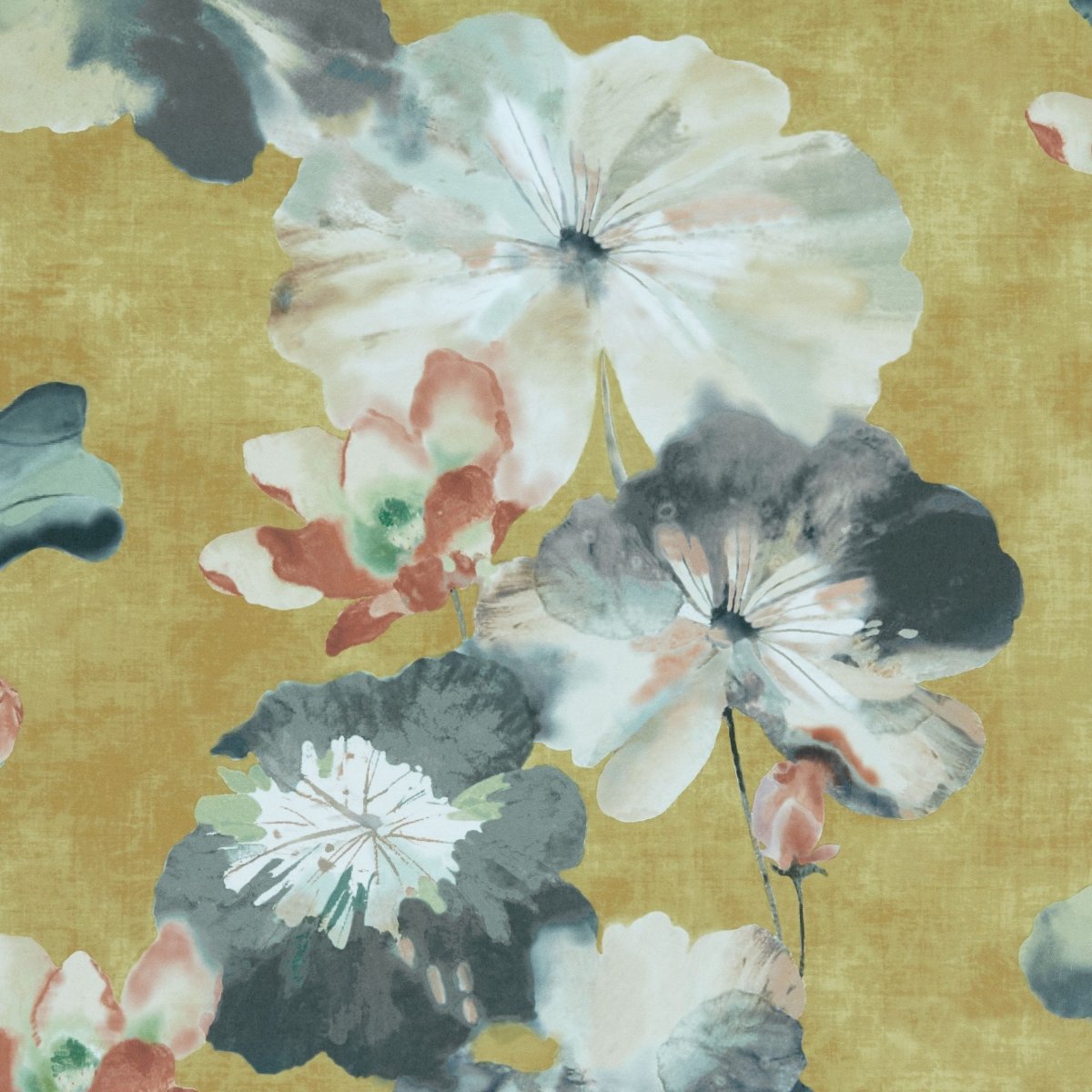 1838 Wallcoverings Willow Water Lilies Behang 2008-143-05 - LAB COLOUR THE WORLD