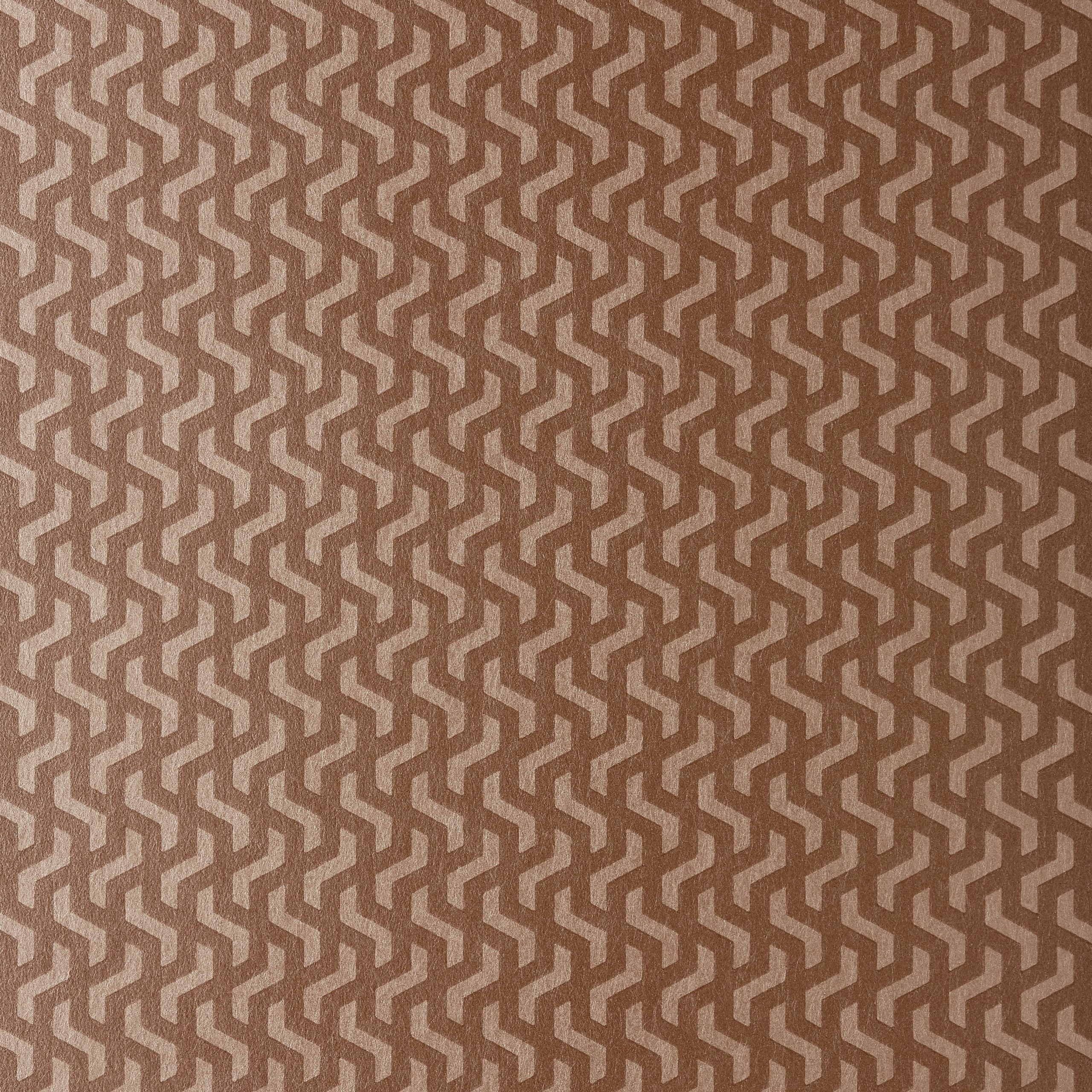 1838 Wallcoverings Rattan Behang 2008-147-02 - Burnt Orange