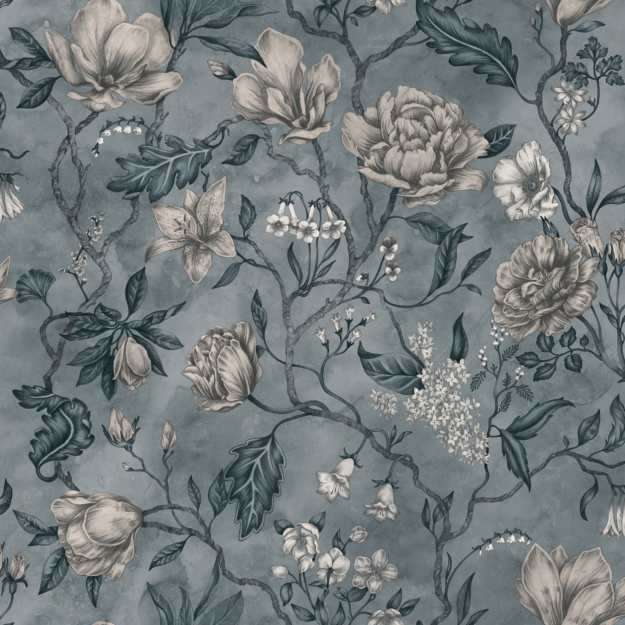 Sandberg Linda Behang 244-56 - Misty Blue