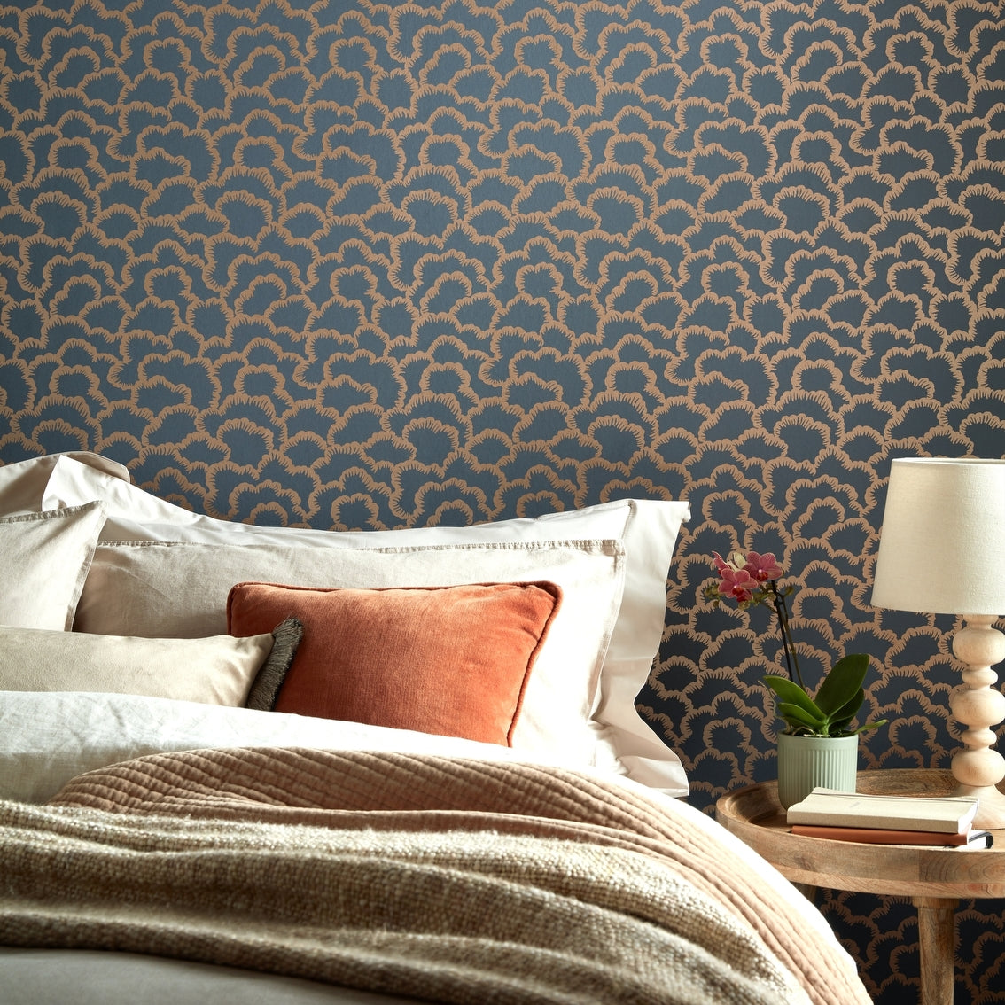 1838 Wallcoverings Stratus Behang 2513-187-05 - Future Dusk