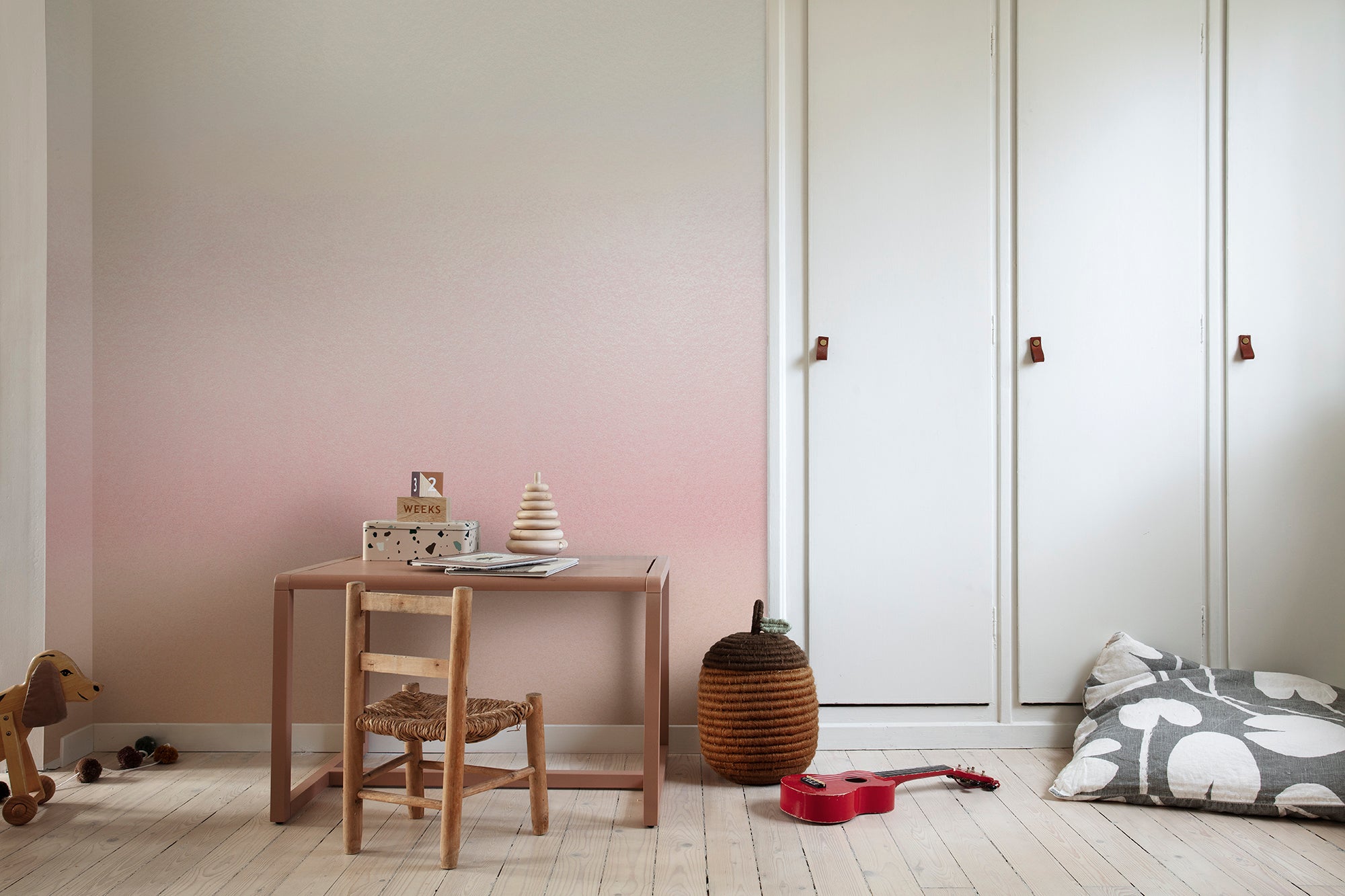 Sandberg Skymning Behang 617-04 - Pink