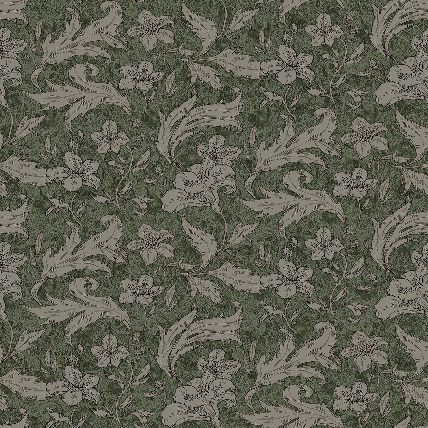 Sandberg Mattias Behang 650-68 - Forest Green