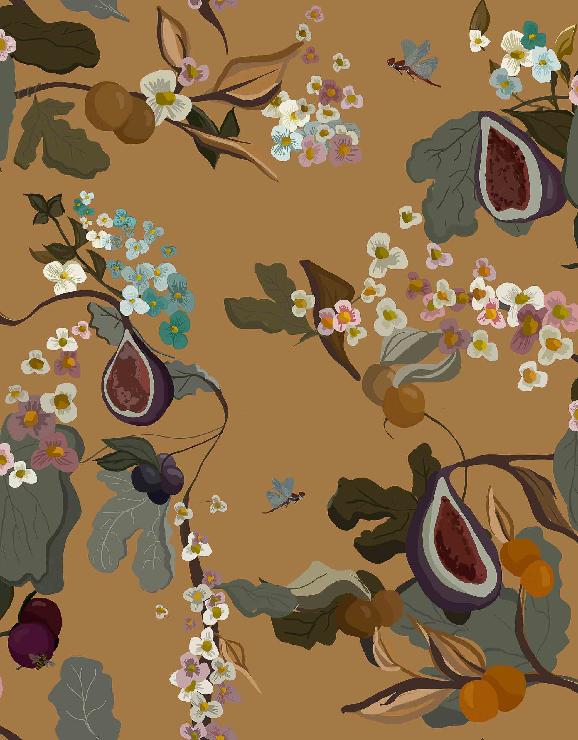 Coordonné 40th Anniversary Fruits behang 8000051 behang afbeelding 1