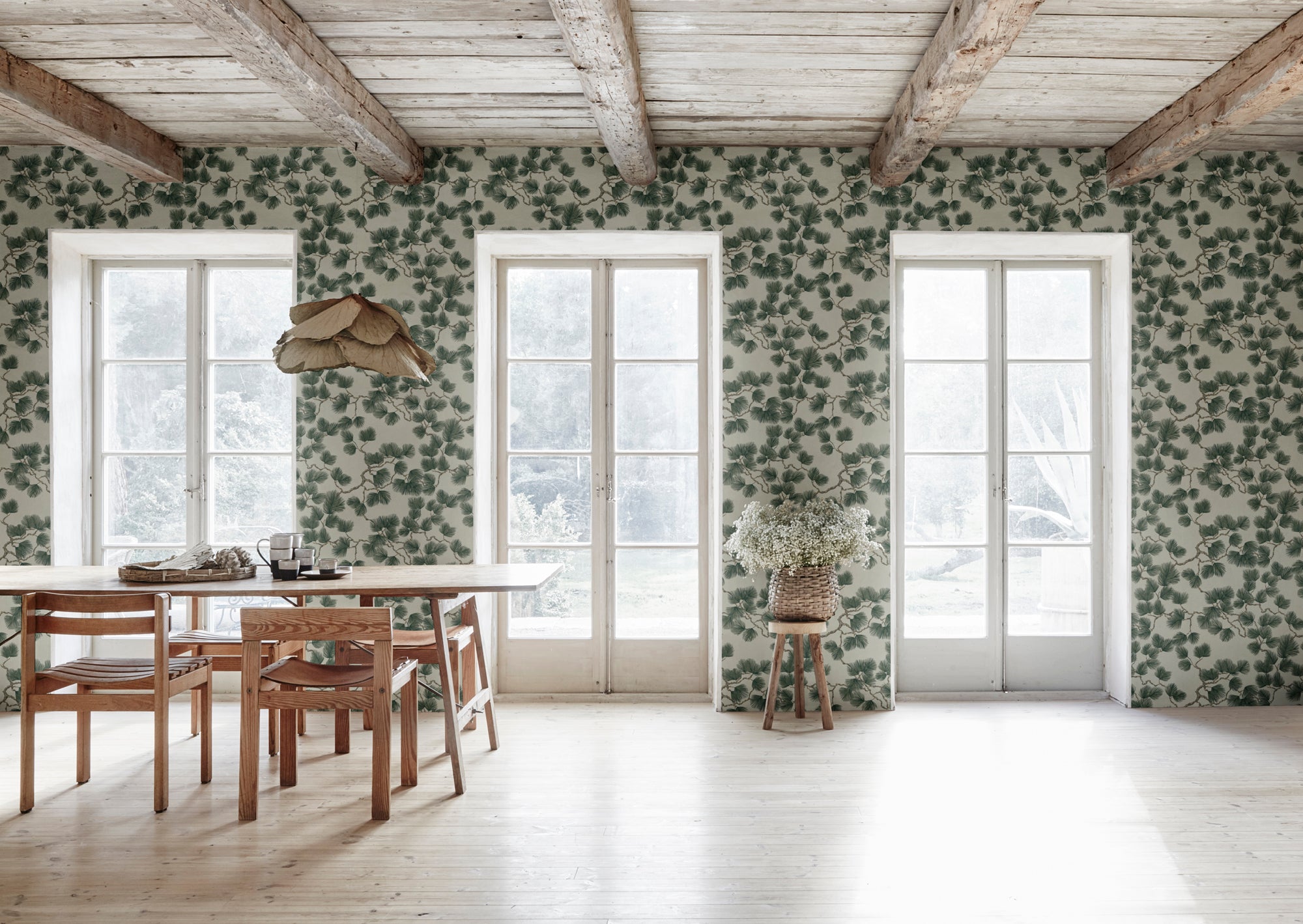 Sandberg Pine Behang 804-78 - Green