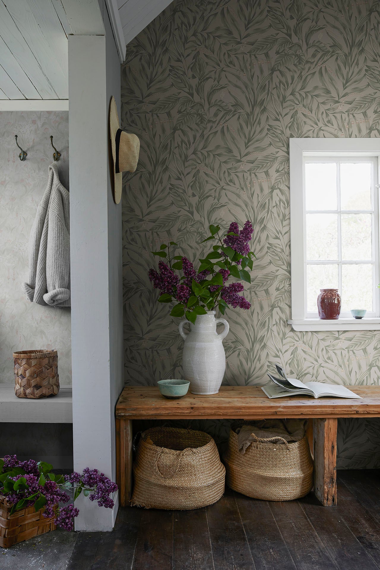 Sandberg Elin Behang 837-18 - Sage Green