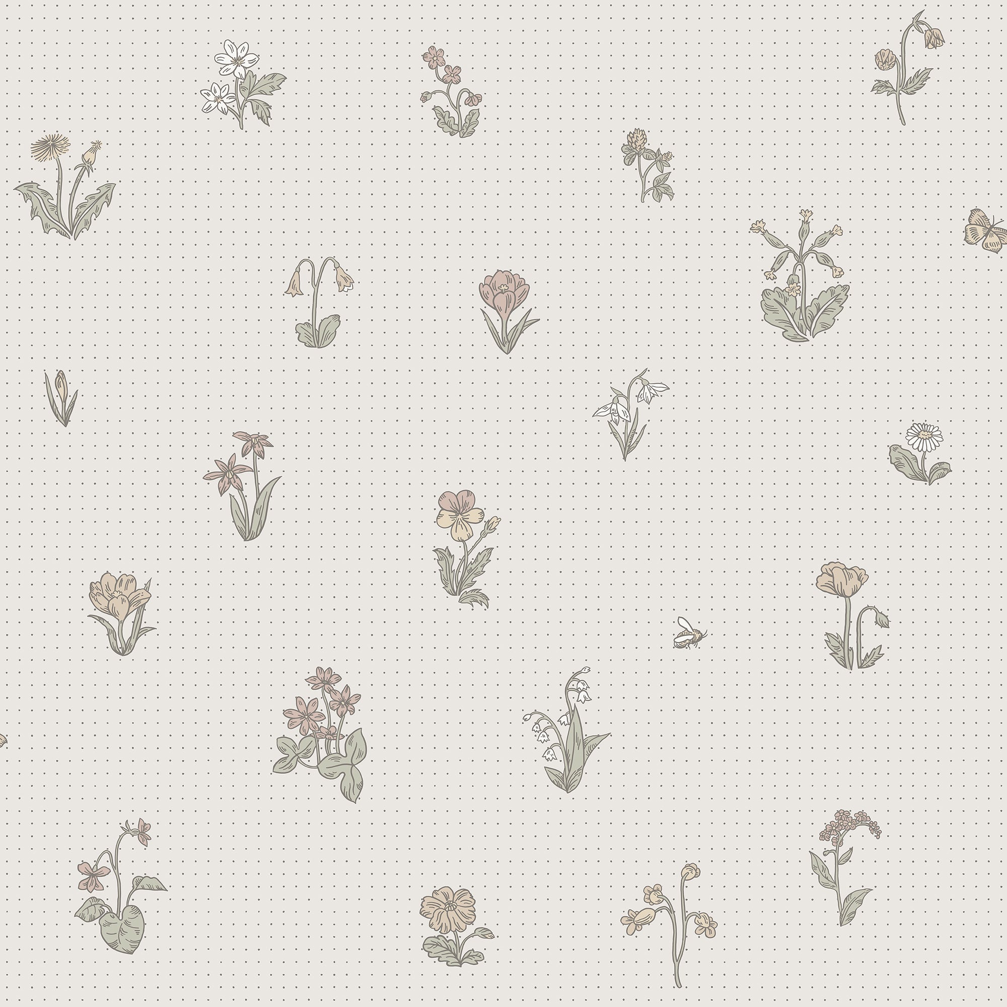 Sandberg Maja Behang 841-11 - Pastel