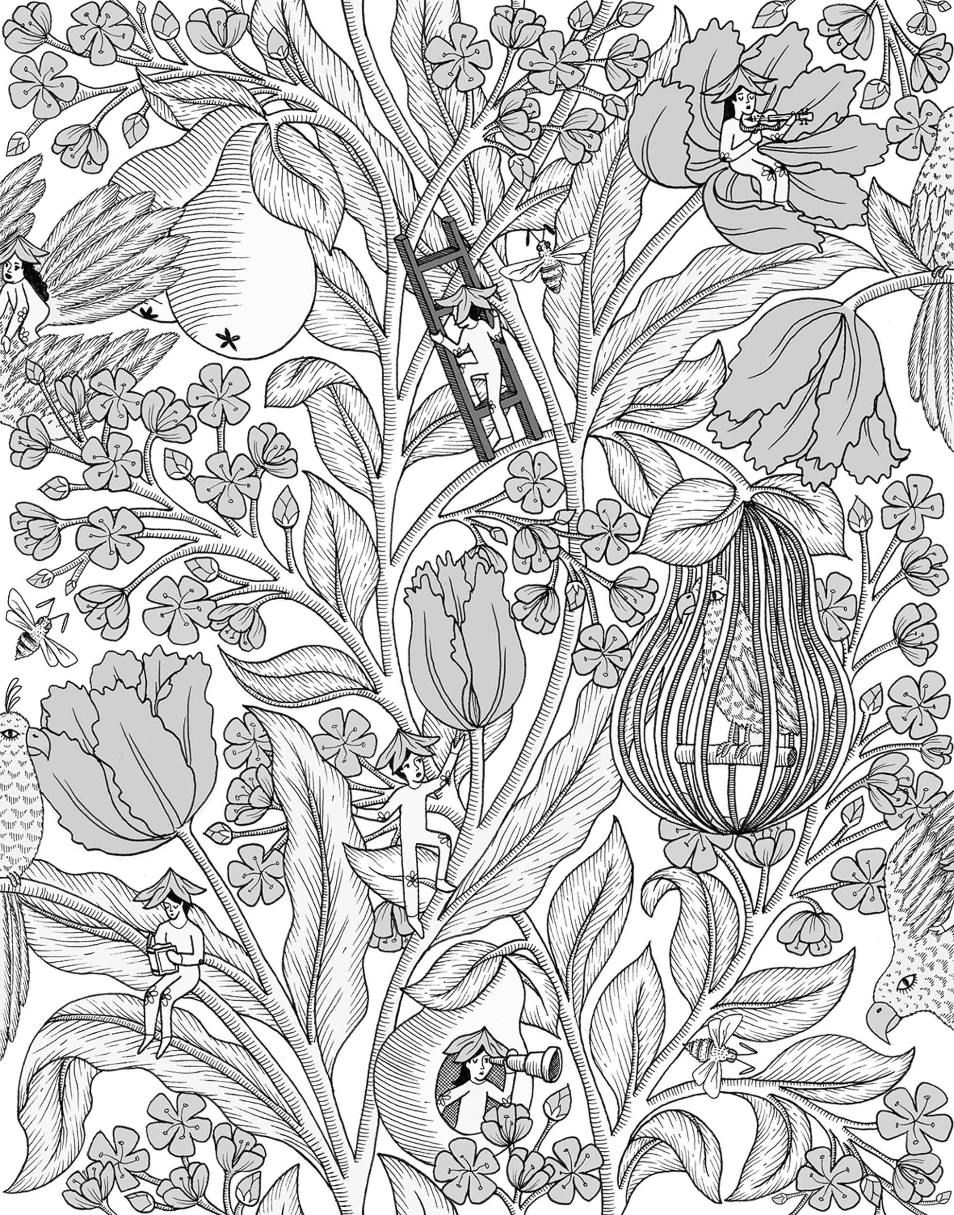 Coordonné Metamorphosis Neo-belle-epoque behang 8800017 behang afbeelding 1