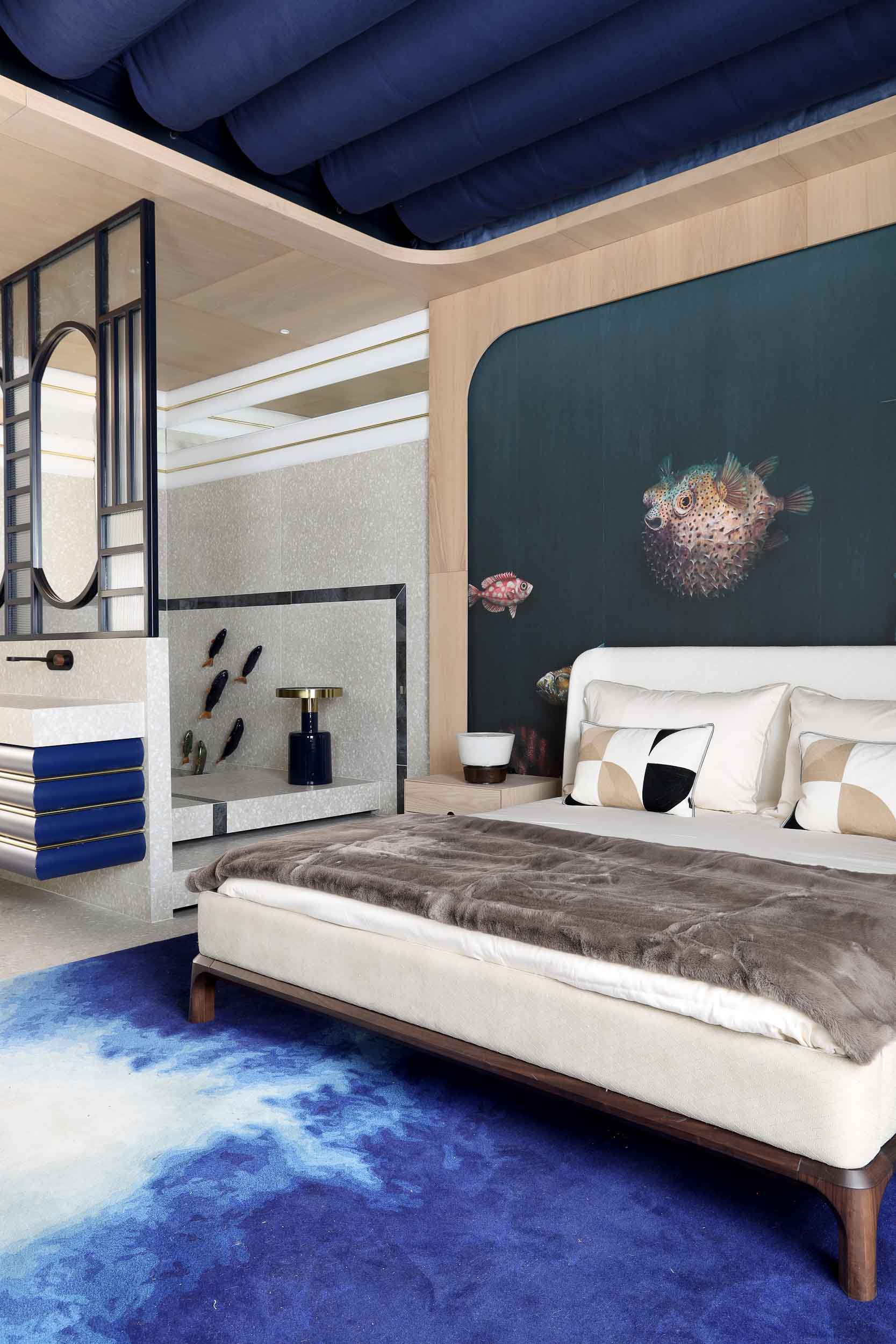 Coordonné Naturae Deep Ocean behang 9500501 sfeer afbeelding 3