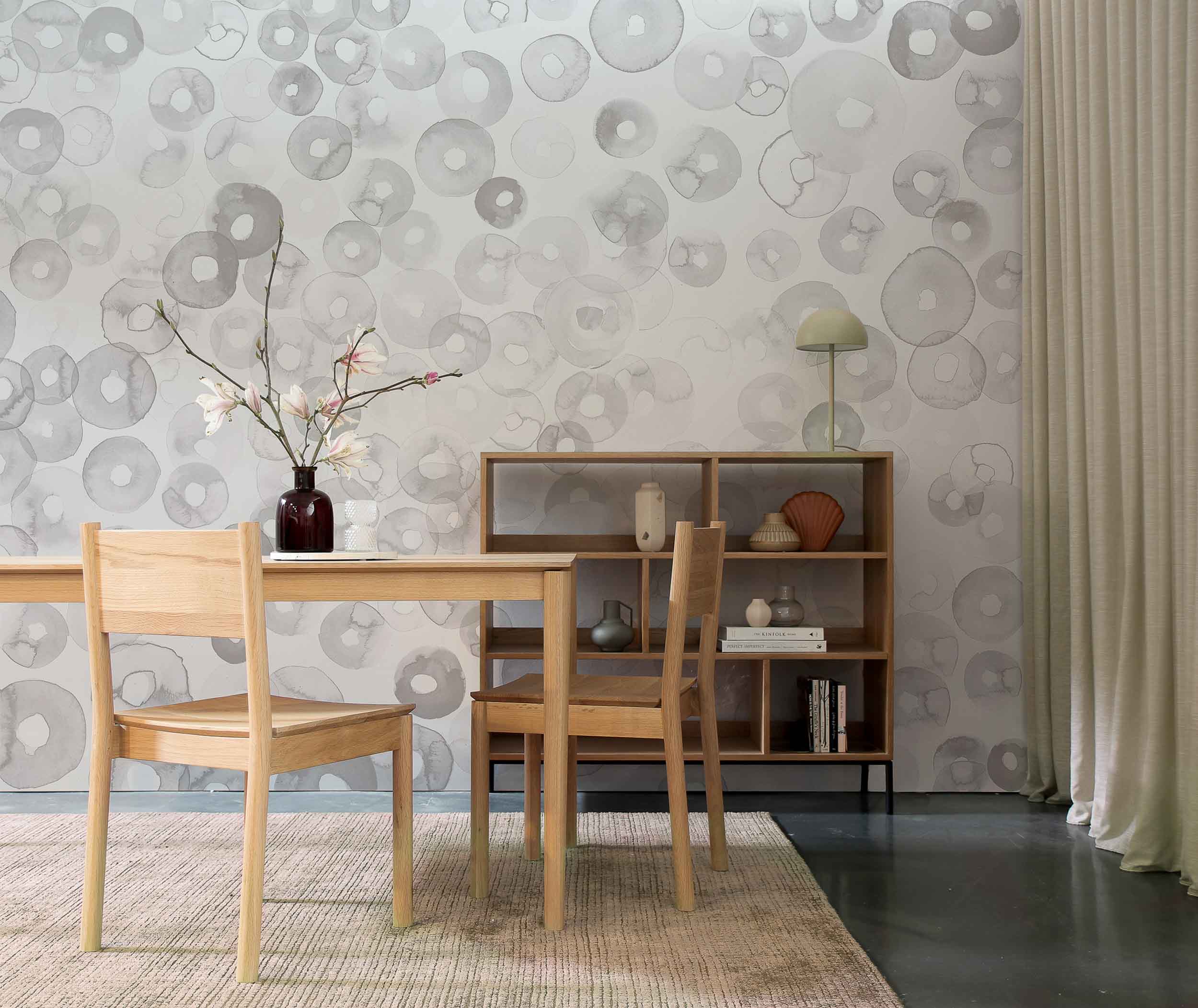 Coordonné Geo Cellular Patterns behang A00153 sfeer afbeelding 1
