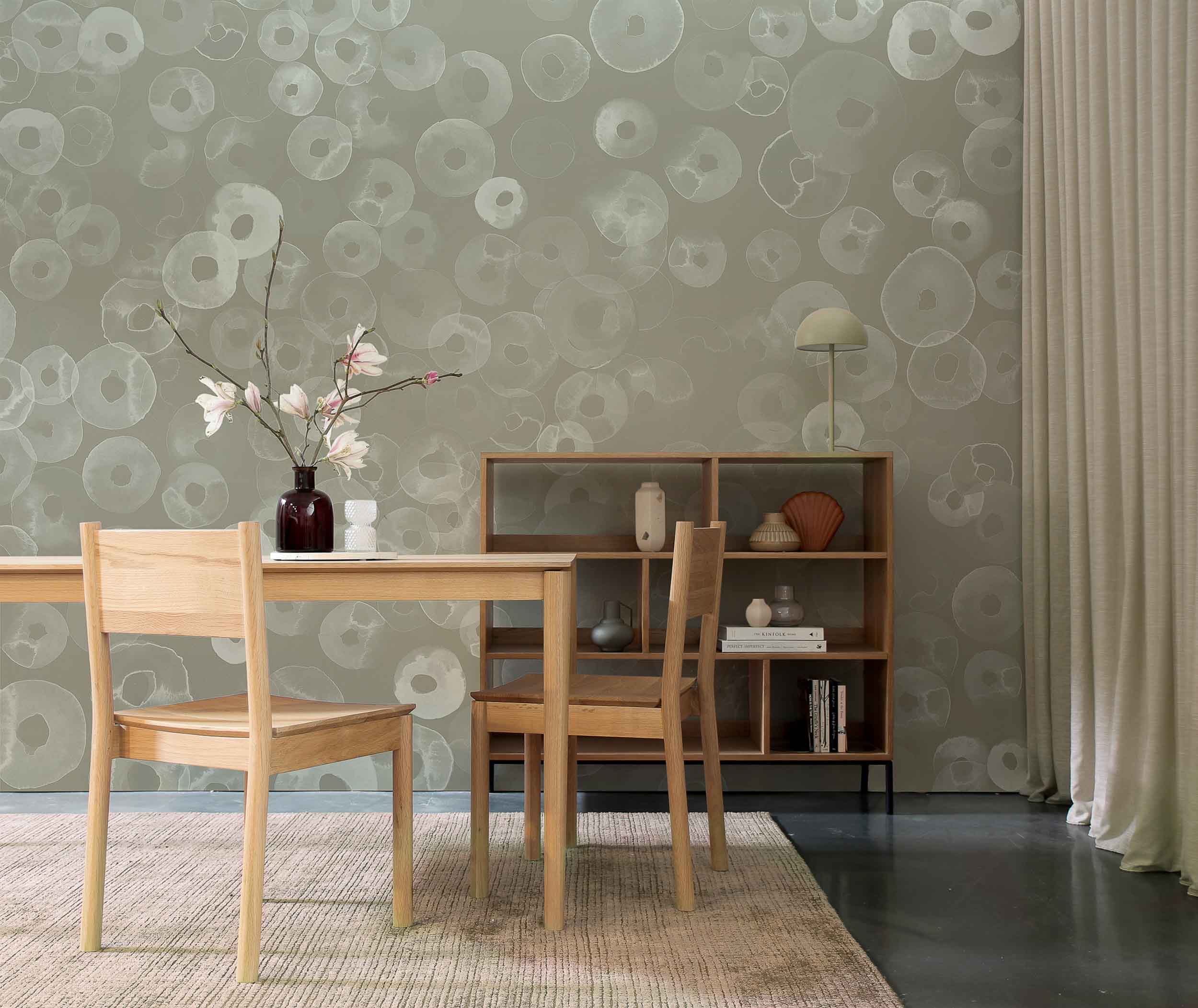 Coordonné Geo Cellular Patterns behang A00155 sfeer afbeelding 1