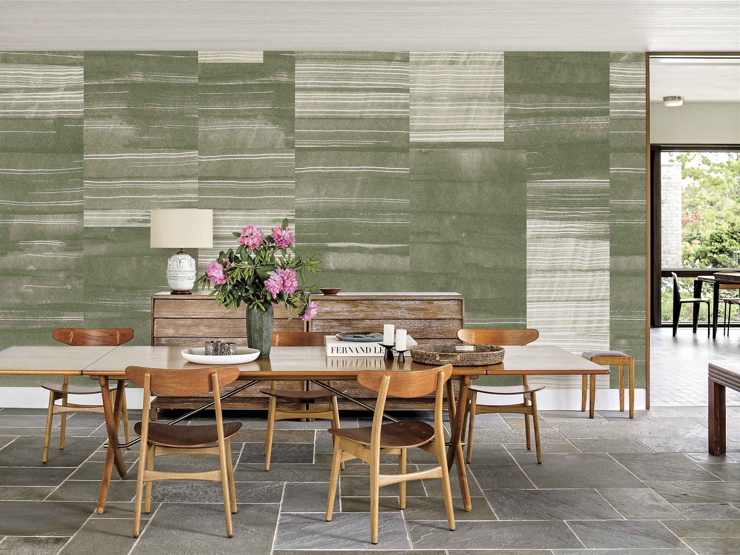 Coordonné Geo Earth Layers behang A00159 sfeer afbeelding 1