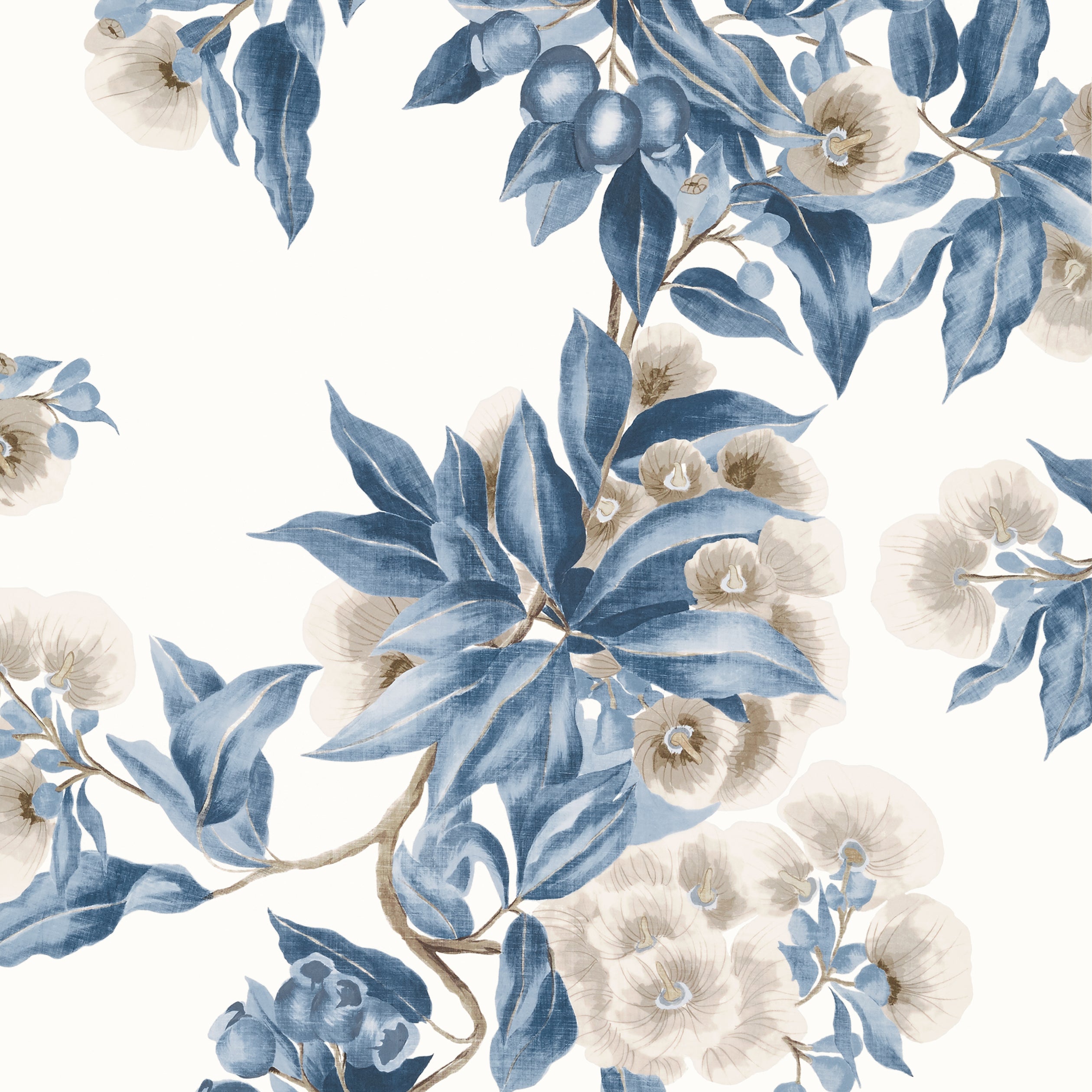 Anna French Camellia Garden Behang AT24553
