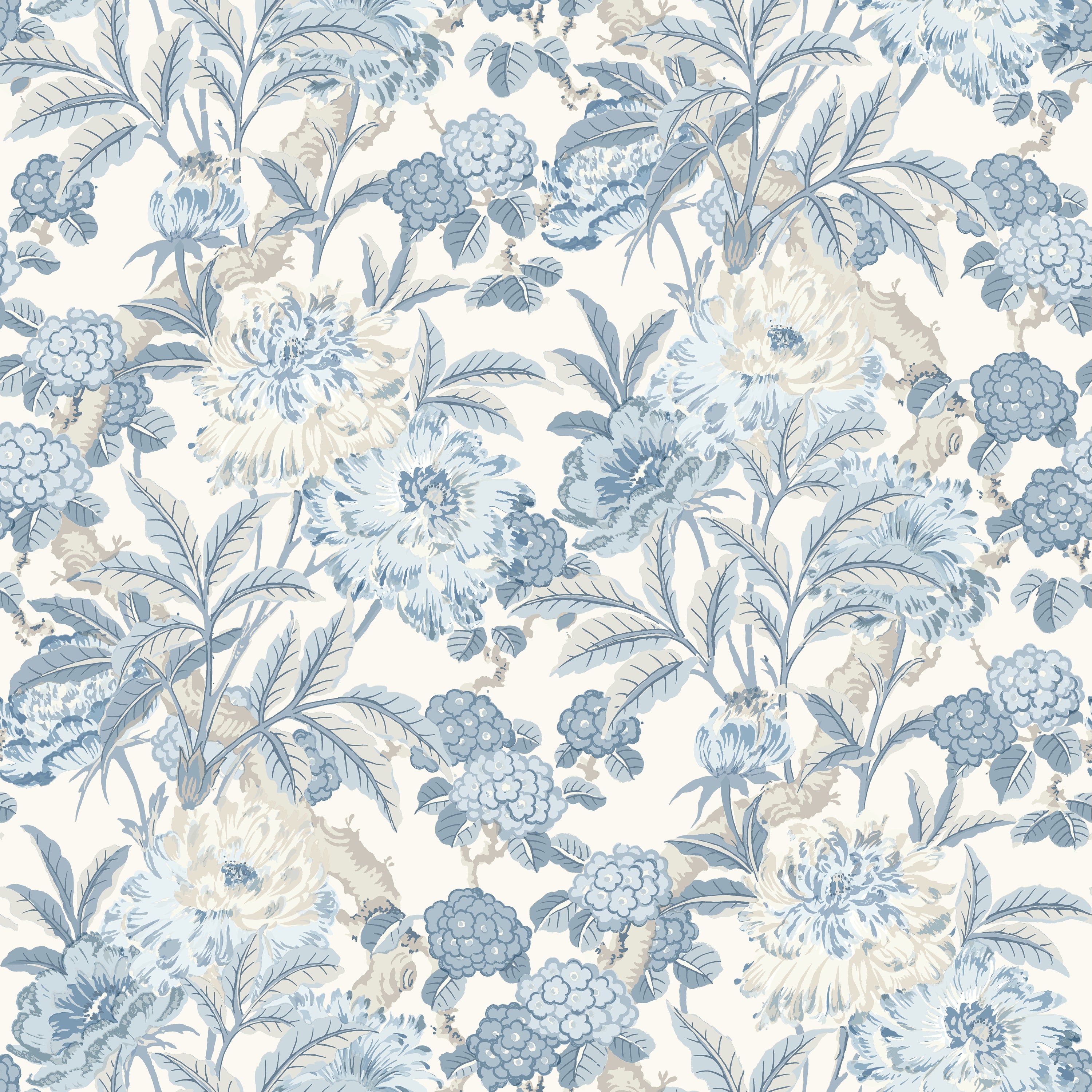 GP & J Baker Summer Peony Behang BW45095/1