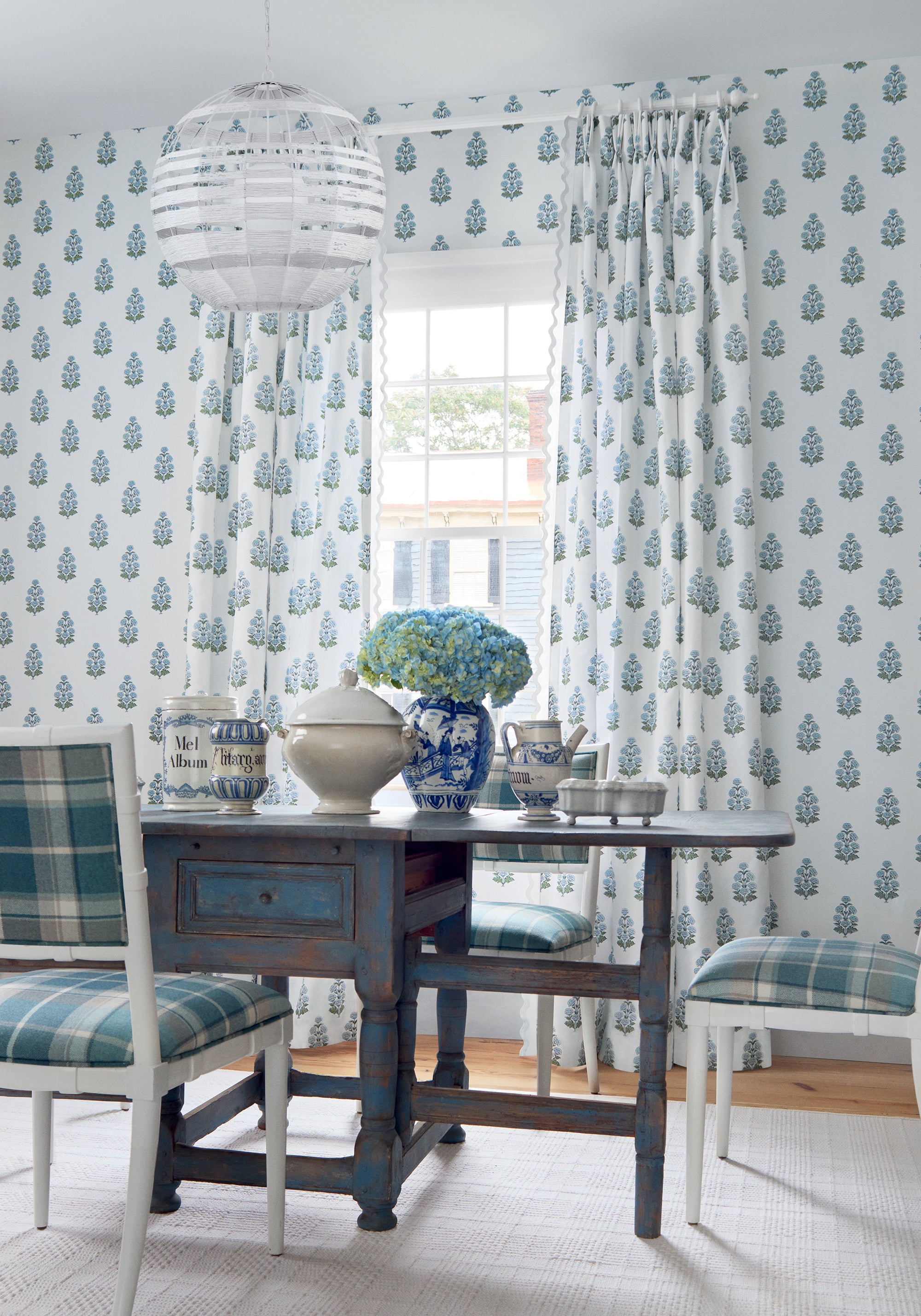 Thibaut Boxwood Audrey Behang T10521 - sfeerbeeld