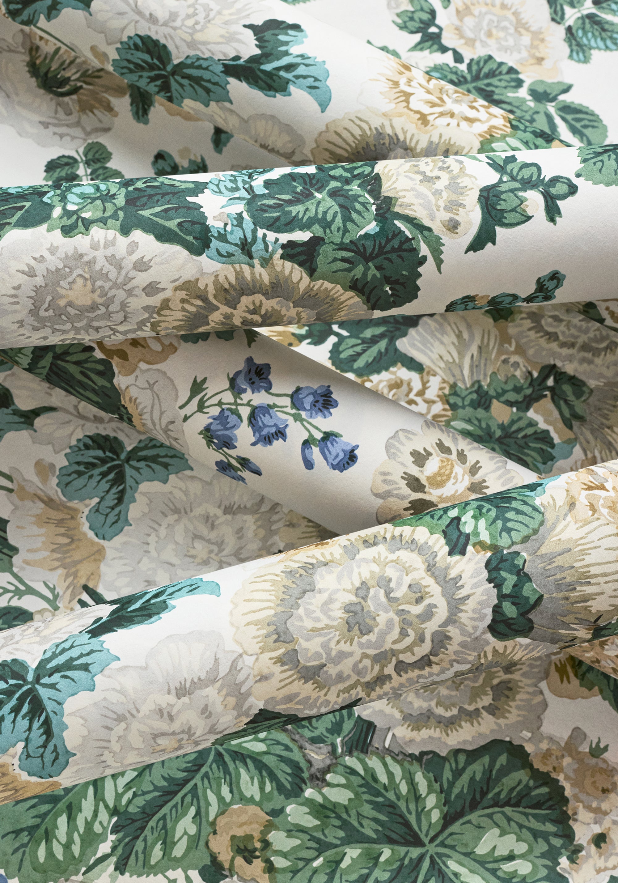 Thibaut Boxwood Hidcote Behang T10510 - sfeerbeeld