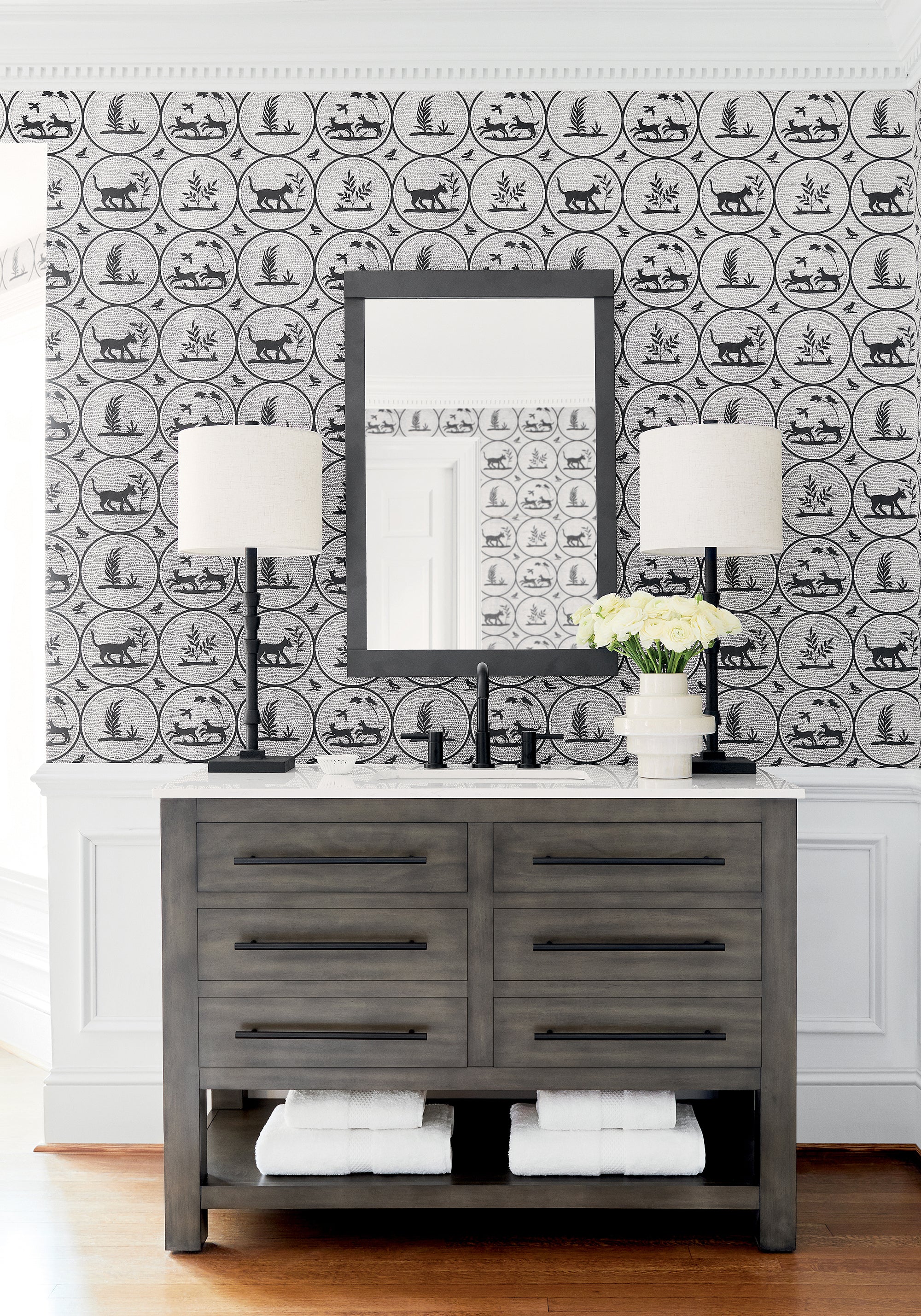 Thibaut Canopy Dooley Behang T14347 - sfeerbeeld
