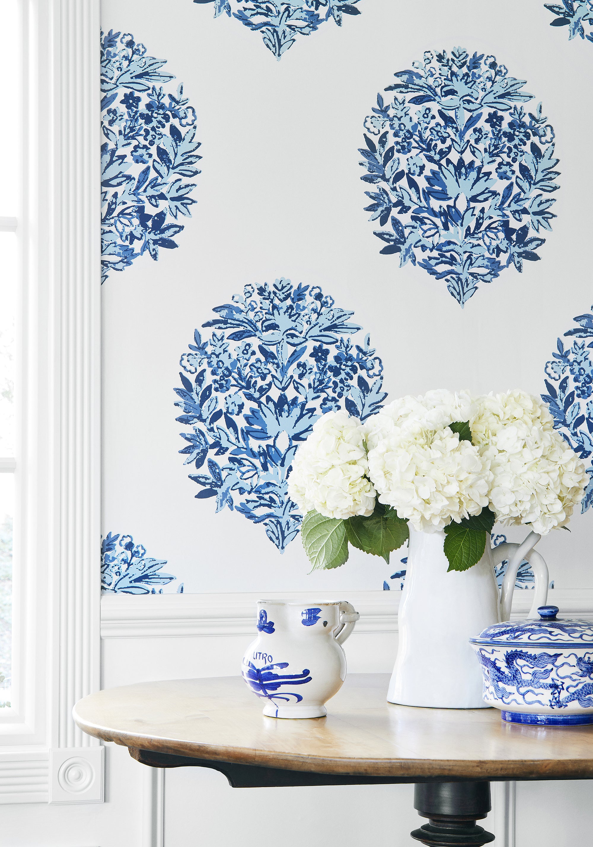 Thibaut Canopy Ridgefield Behang T14322 - sfeerbeeld