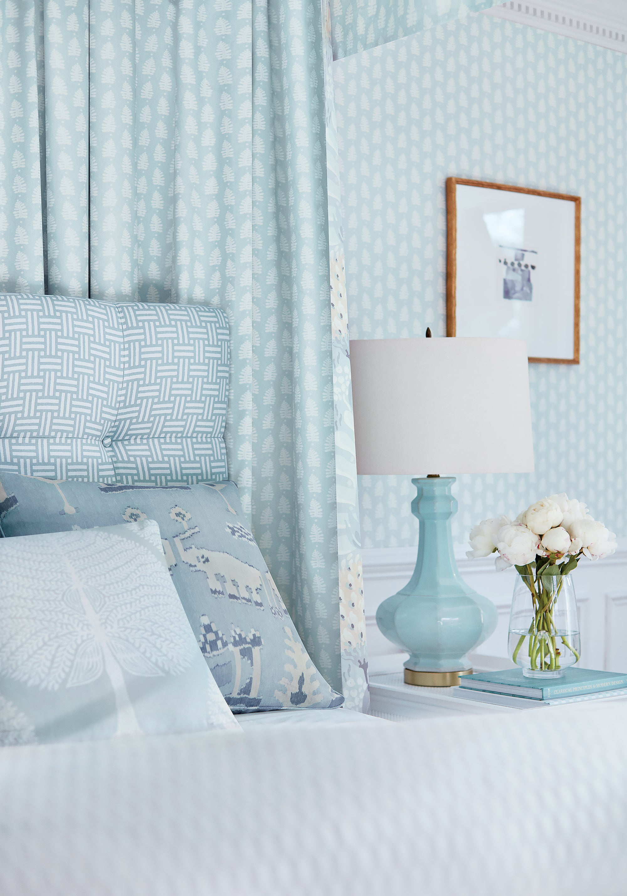 Thibaut Ceylon Ferndale Behang T10656 - sfeerbeeld